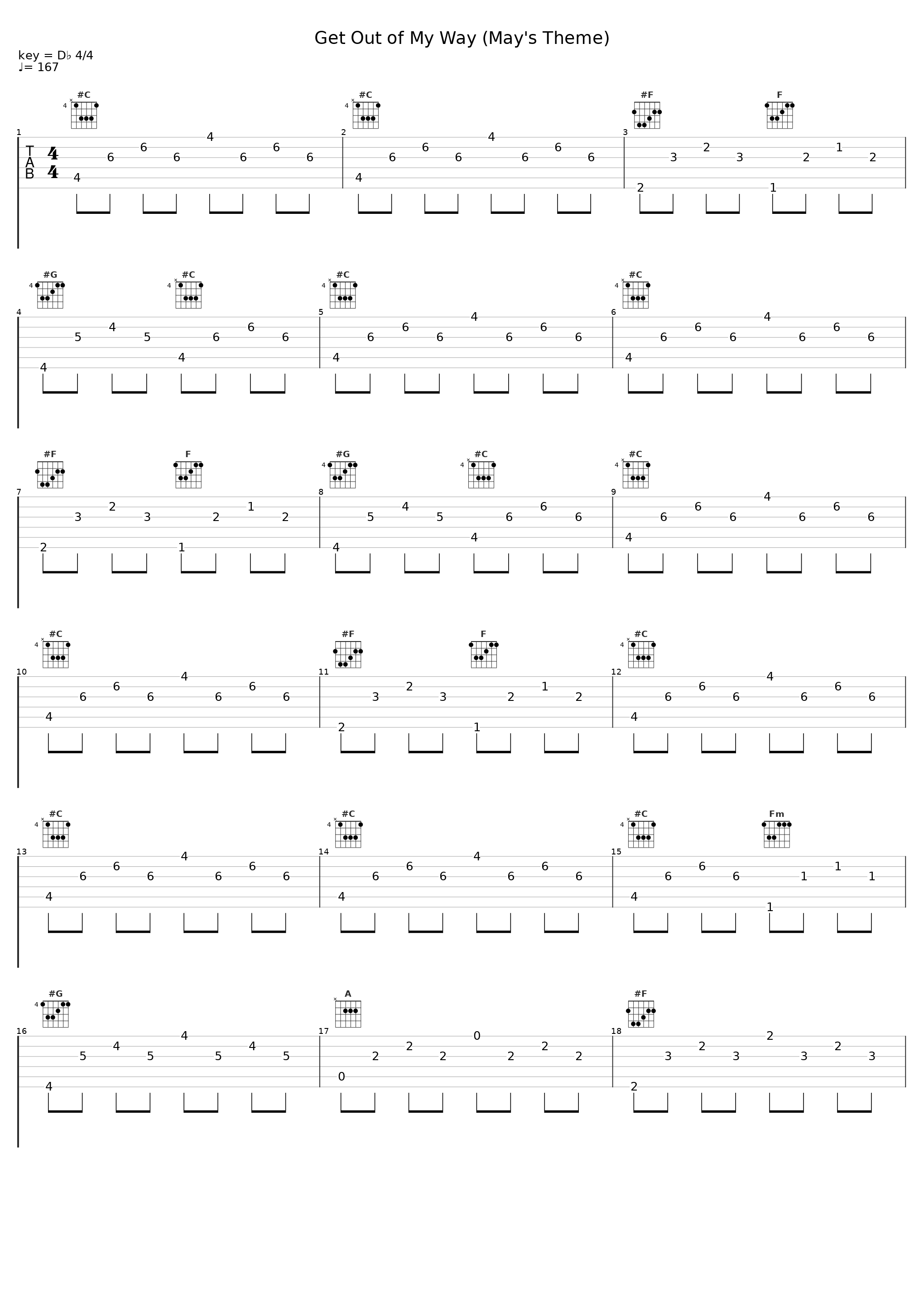 Get Out of My Way (May's Theme)_N.EX.T_1