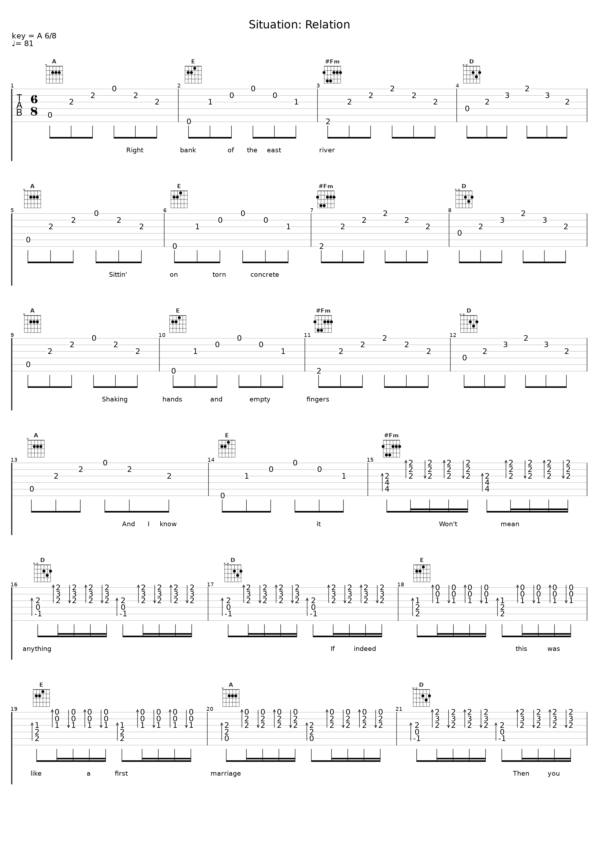 Situation: Relation_Rainer Maria_1