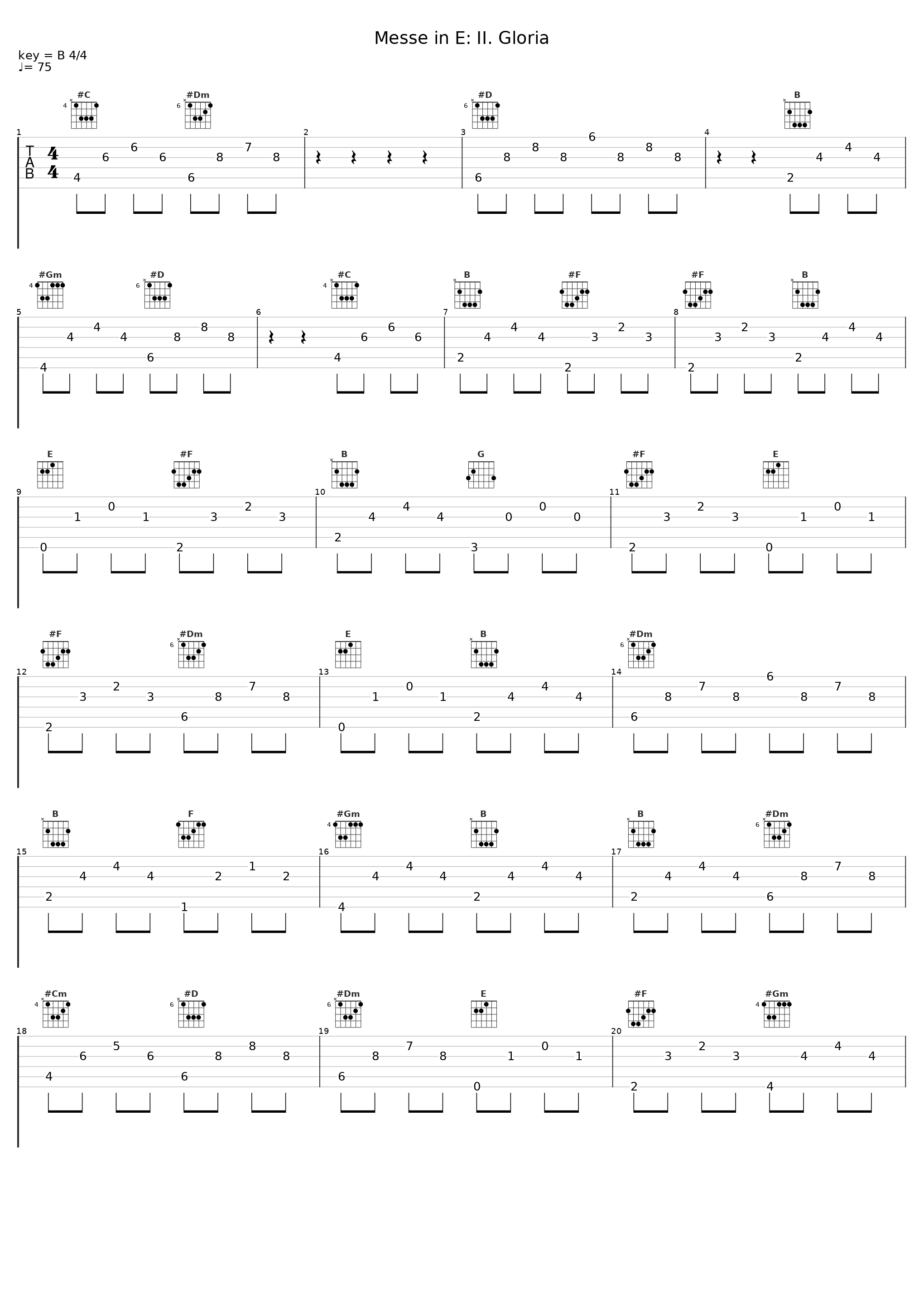 Messe in E: II. Gloria_Ensemble Musica Nova,Johannes Ockeghem,Anonymous_1