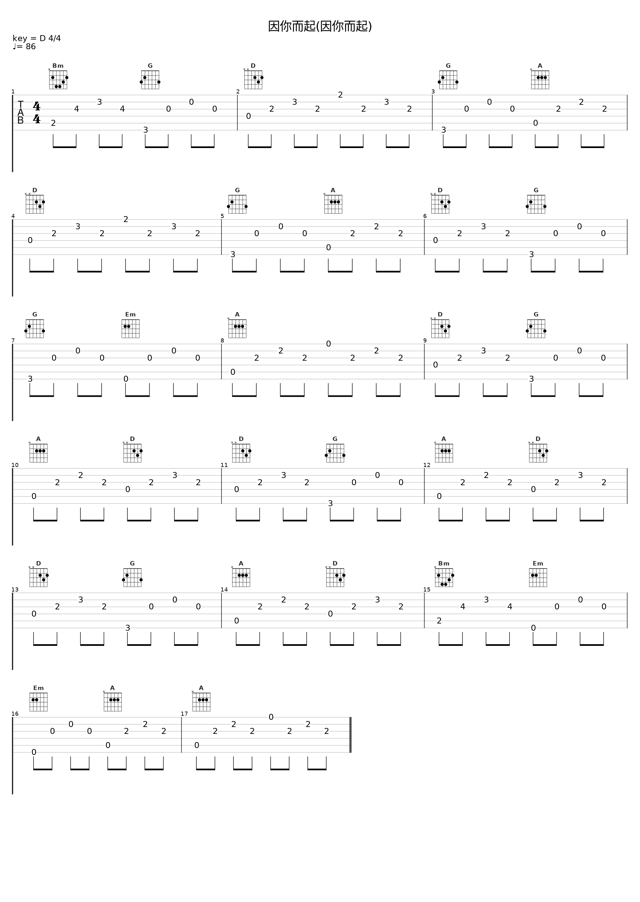 因你而起(因你而起)_冯曦妤_1