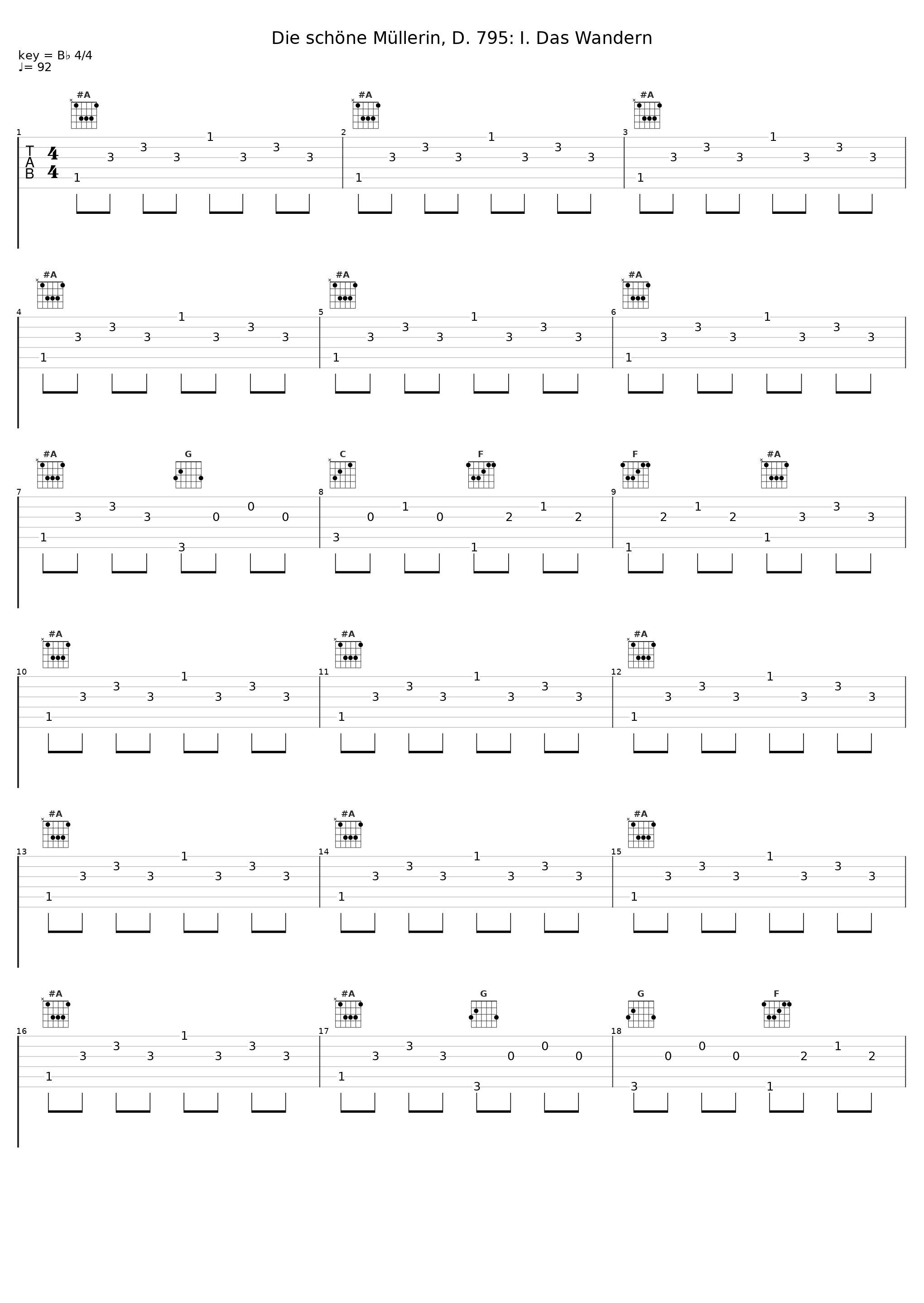 Die schöne Müllerin, D. 795: I. Das Wandern_Ernst Haefliger,Jörg Ewald Dähler,Franz Schubert_1