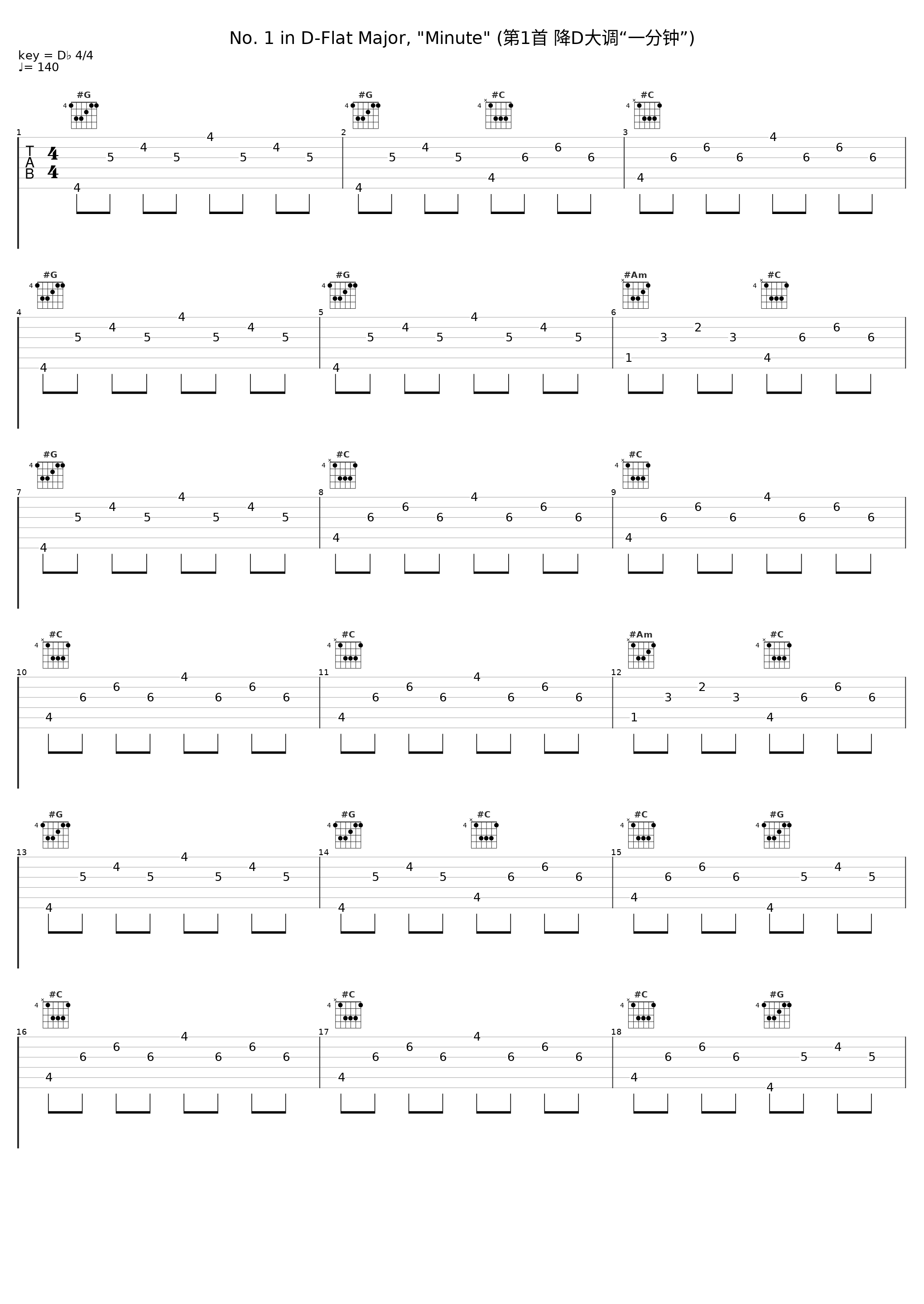 No. 1 in D-Flat Major, "Minute" (第1首 降D大调“一分钟”)_Arthur Rubinstein,Frédéric Chopin_1