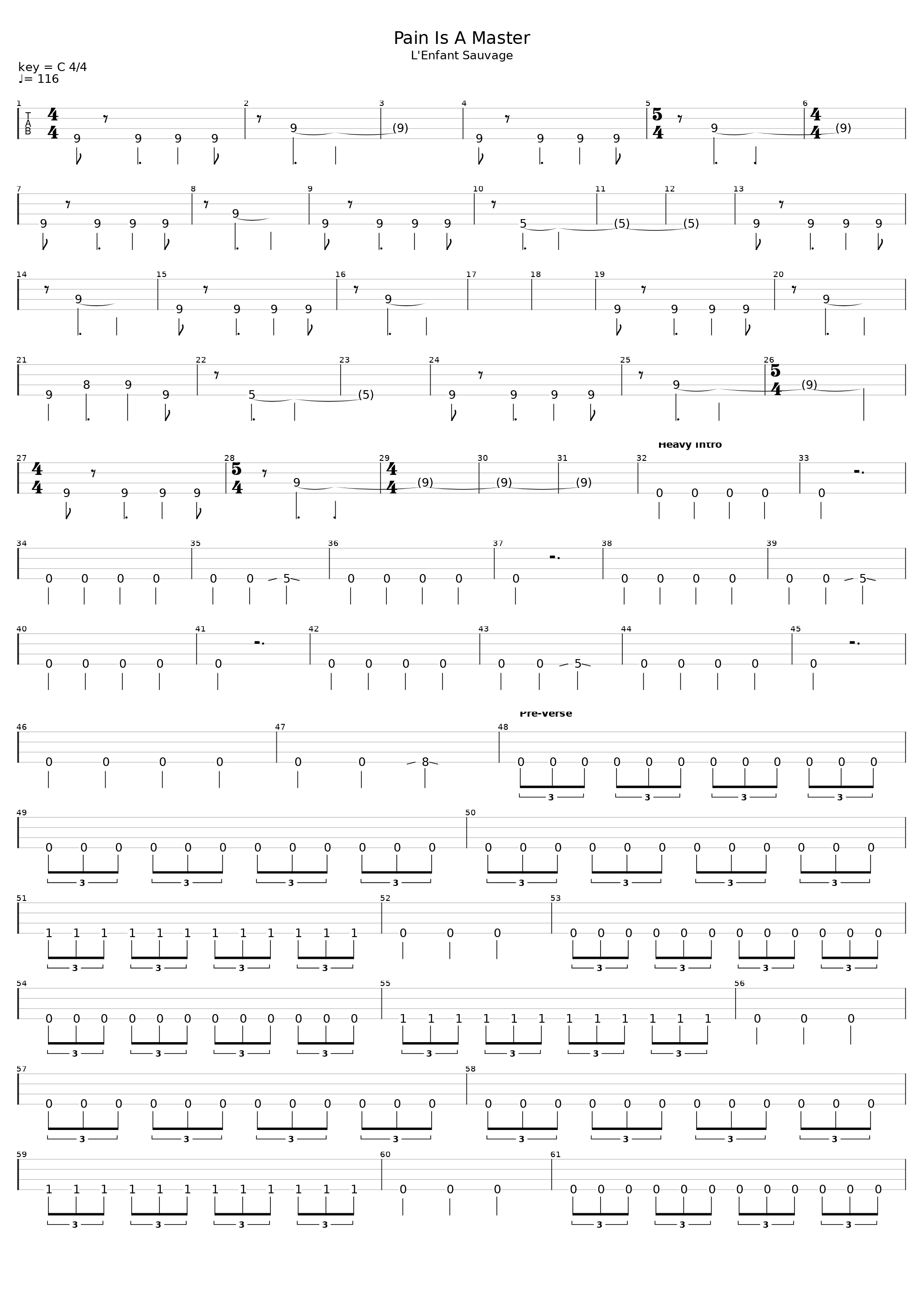 Pain Is A Master_Gojira_1