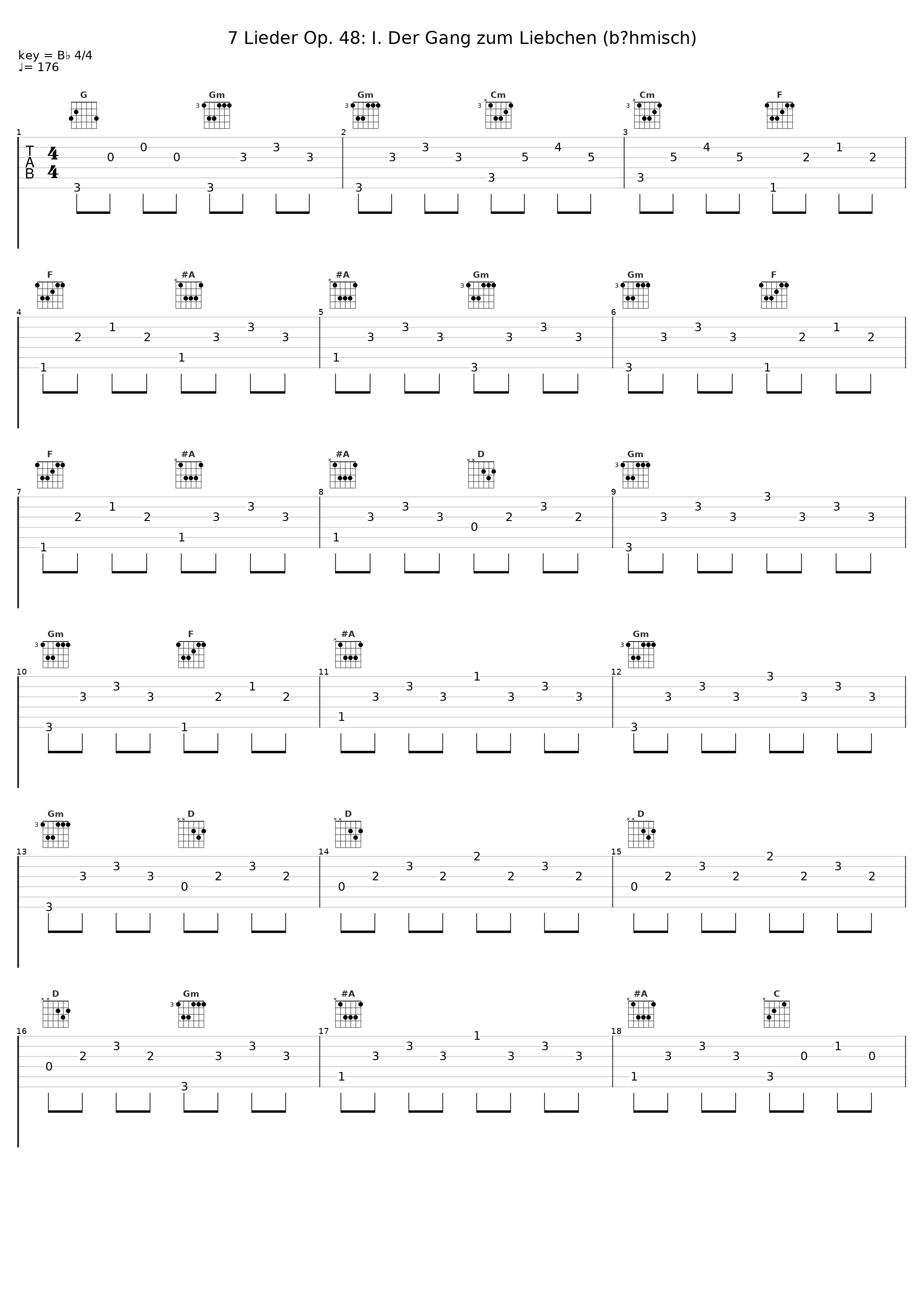 7 Lieder Op. 48: I. Der Gang zum Liebchen (böhmisch)_Gerald Moore,Victoria De Los Angeles_1