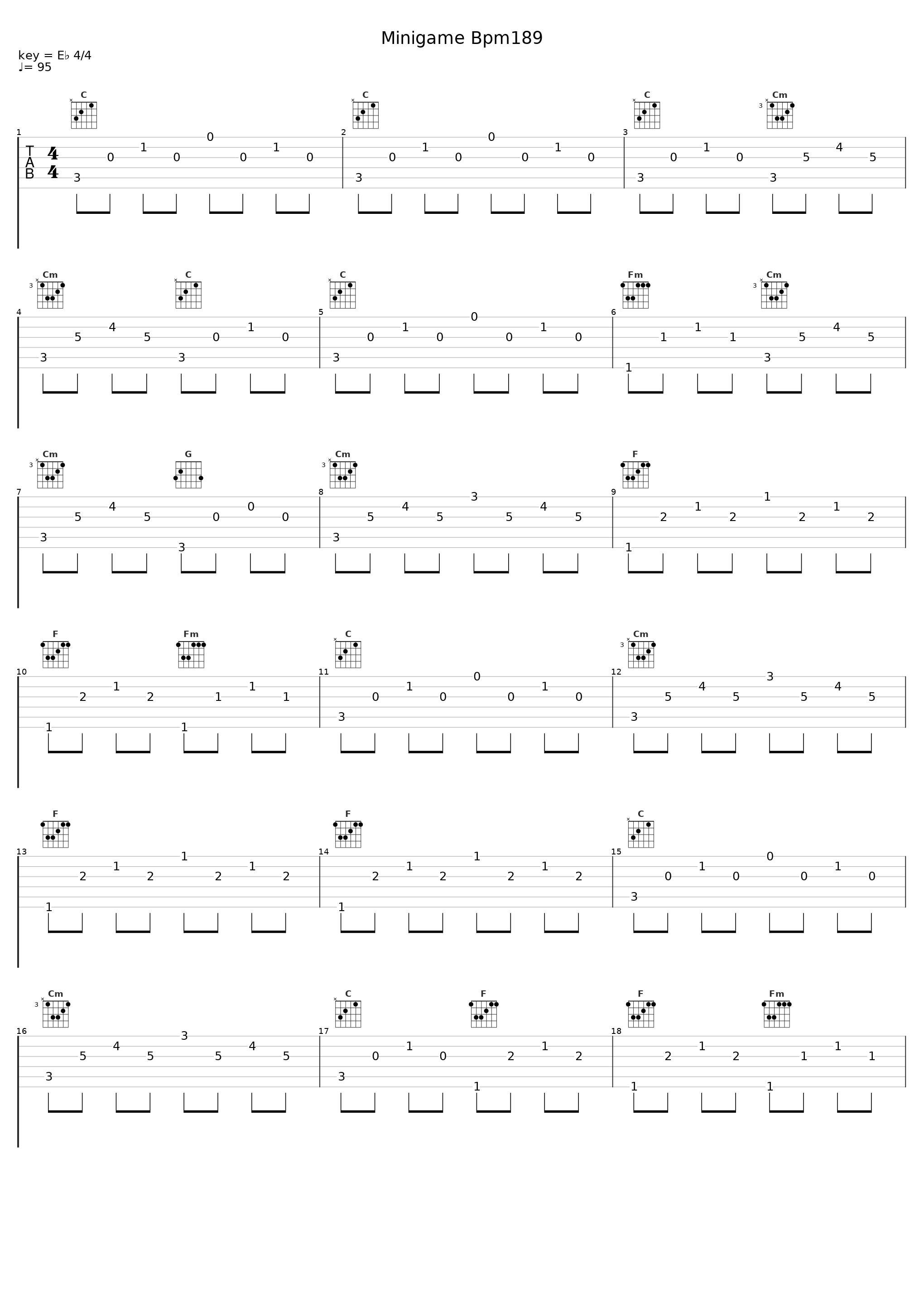 Minigame Bpm189_下村阳子_1