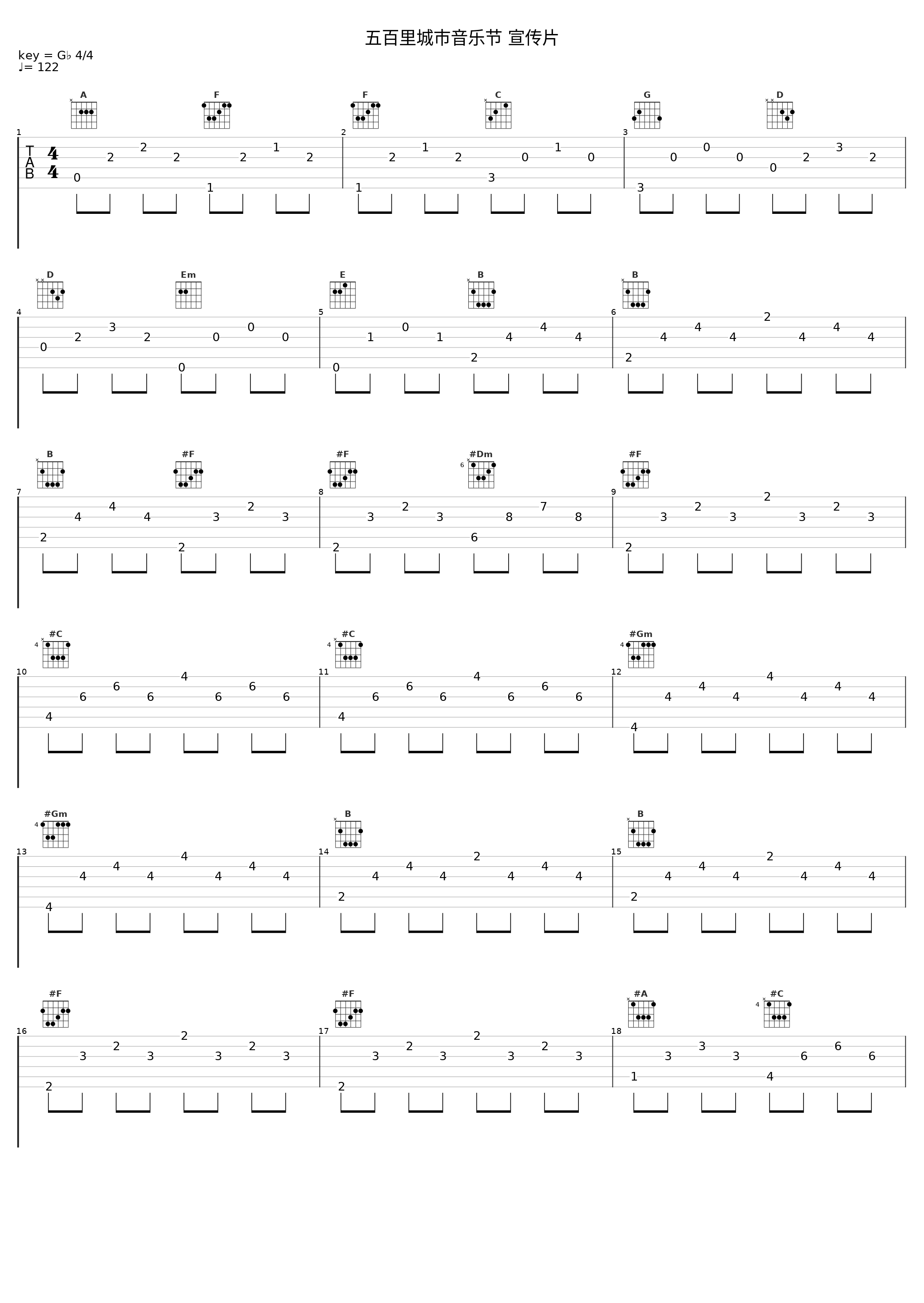 五百里城市音乐节 宣传片_痛仰乐队_1