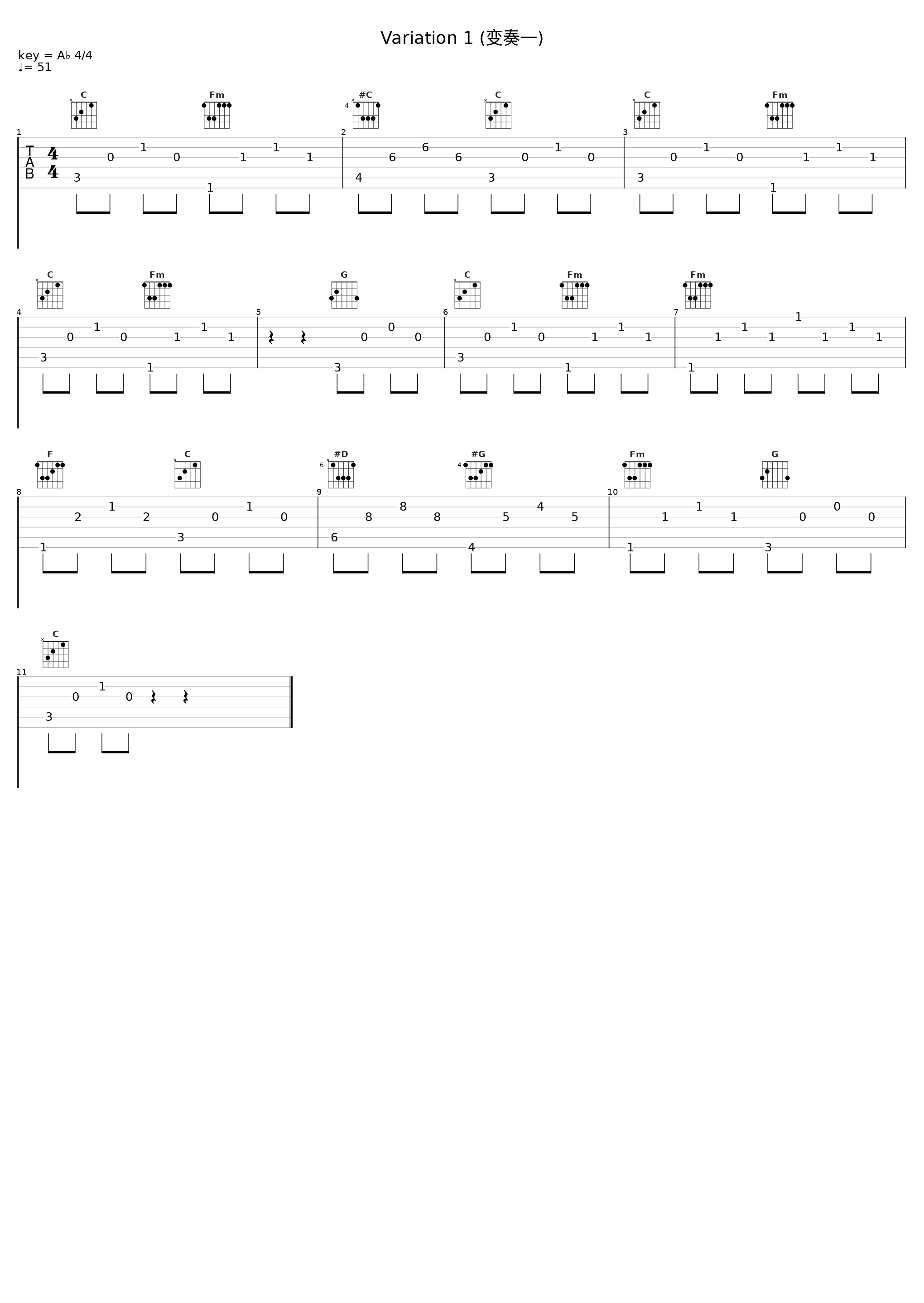Variation 1 (变奏一)_Jörg Demus,Robert Schumann_1