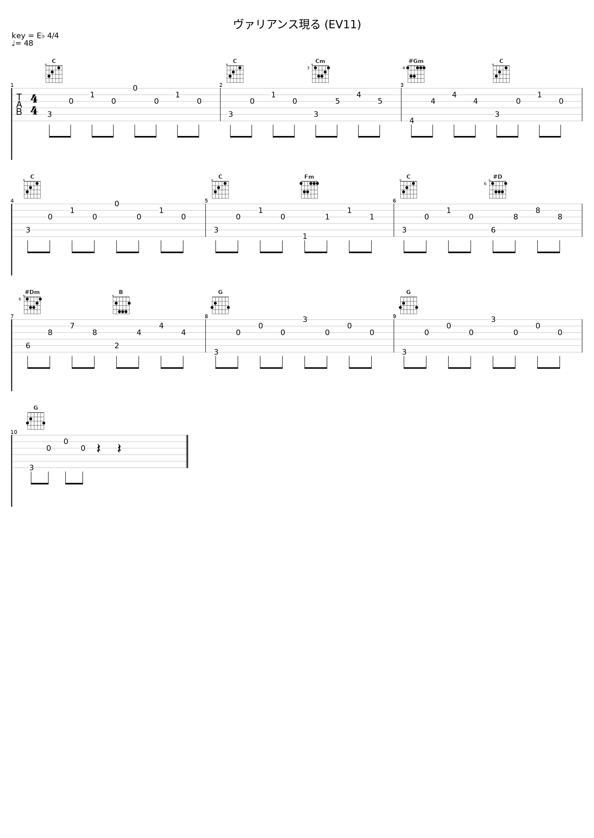 ヴァリアンス現る (EV11)_V.A._1