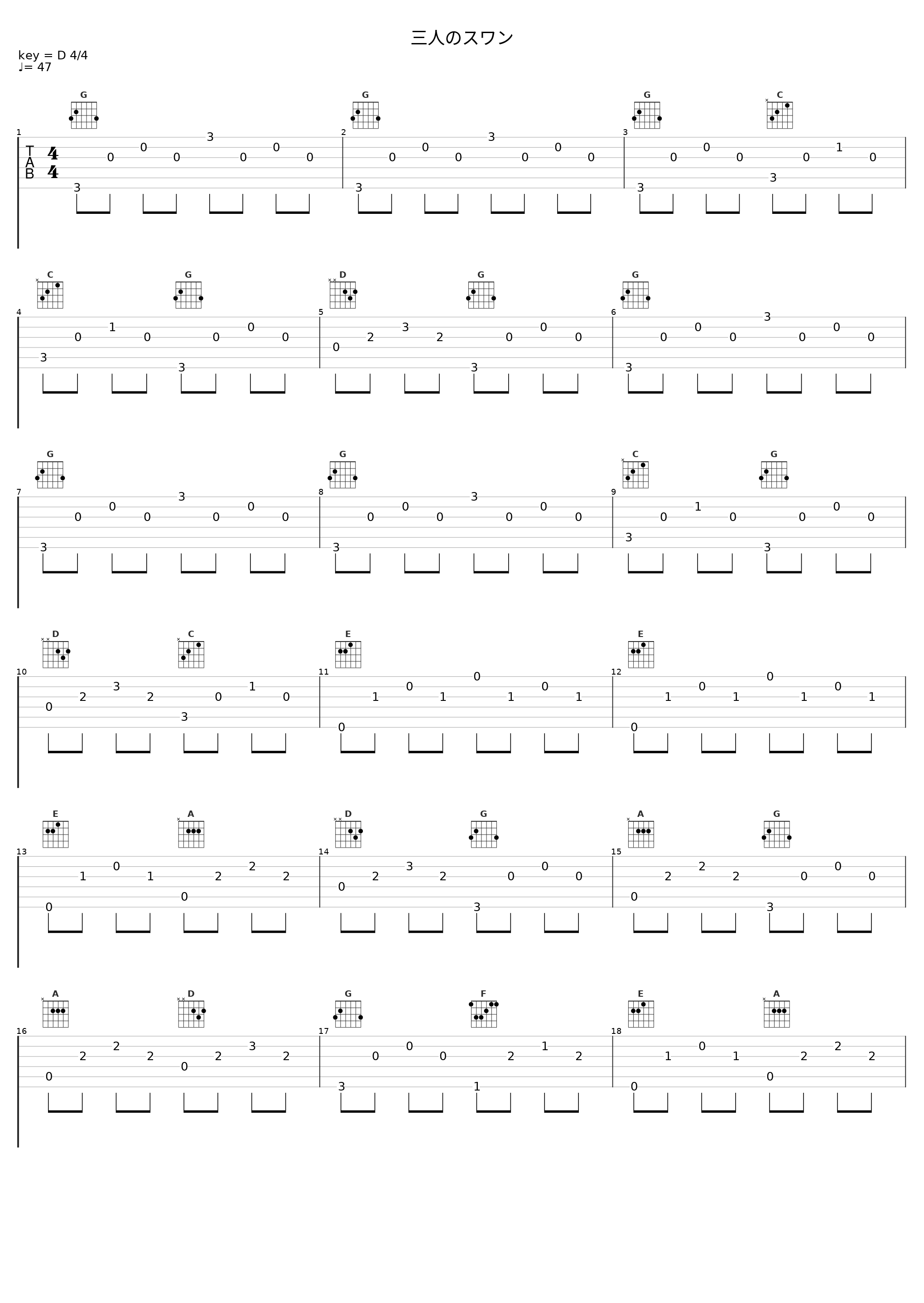 三人のスワン_佐桥俊彦_1