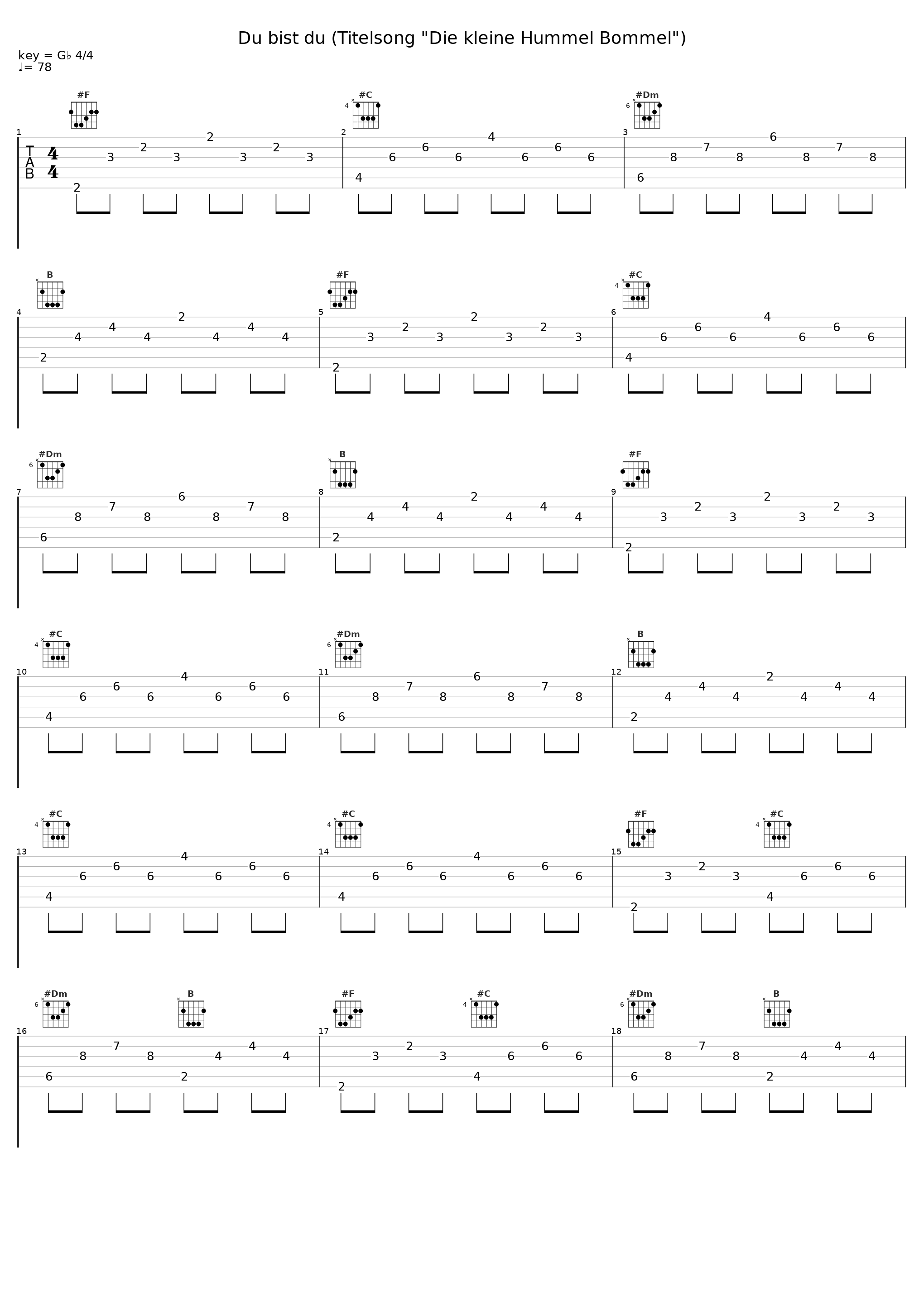 Du bist du (Titelsong "Die kleine Hummel Bommel")_Maite Kelly_1