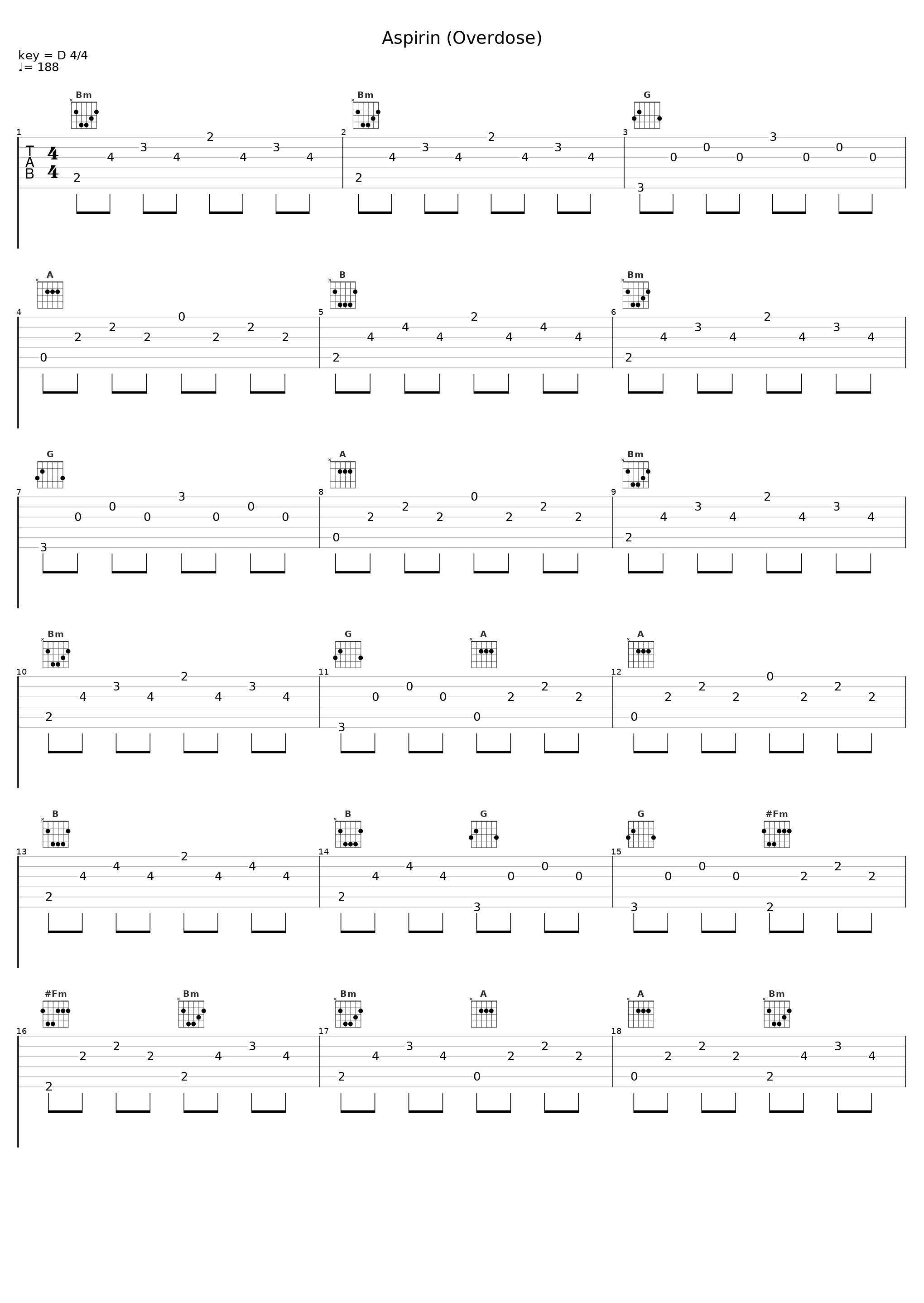 Aspirin (Overdose)_無力P_1