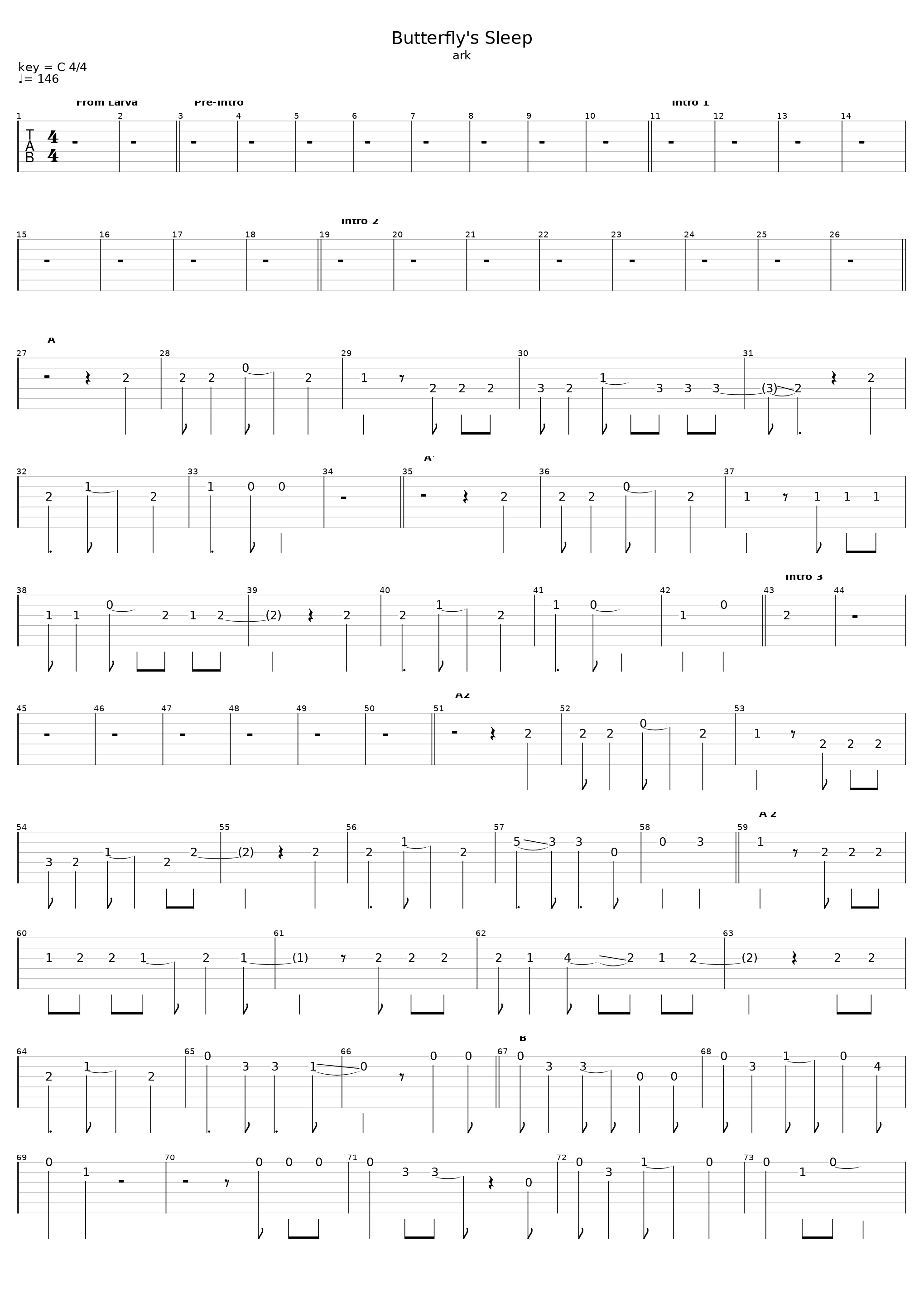 Butterflys Sleep_L'Arc~en~Ciel_1