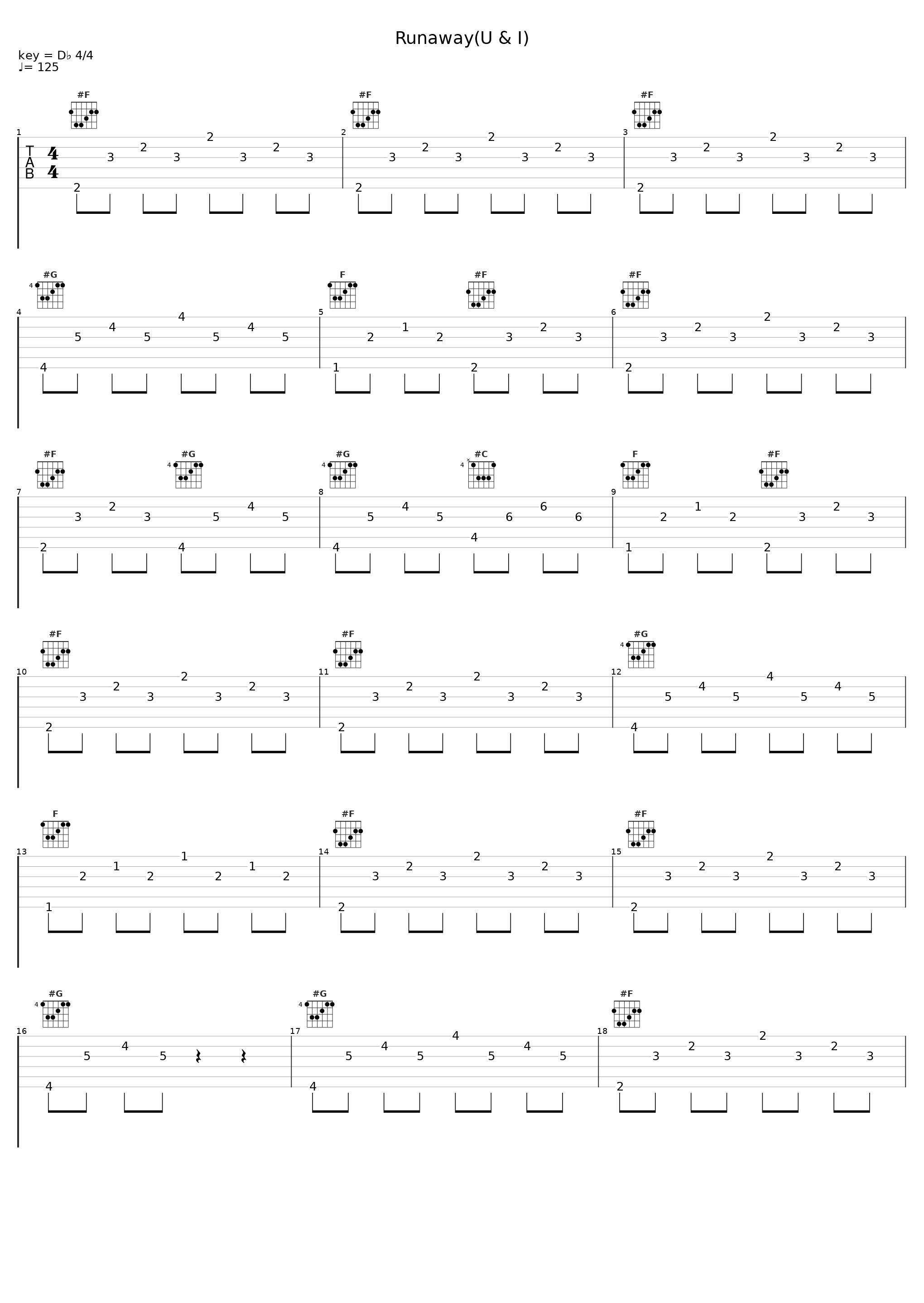 Runaway(U & I)_EQRIC,Pharaøh,Julia Karlsson,Anton Rundberg,Christian Karlsson,Linus Eklöw,Cathy Dennis,Jimmy Koitzsch_1