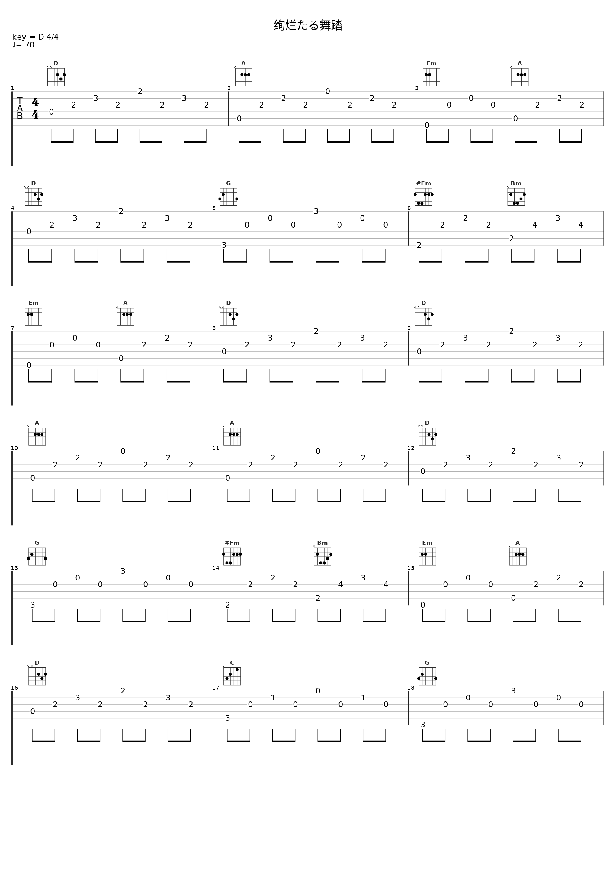 绚烂たる舞踏_V.A._1