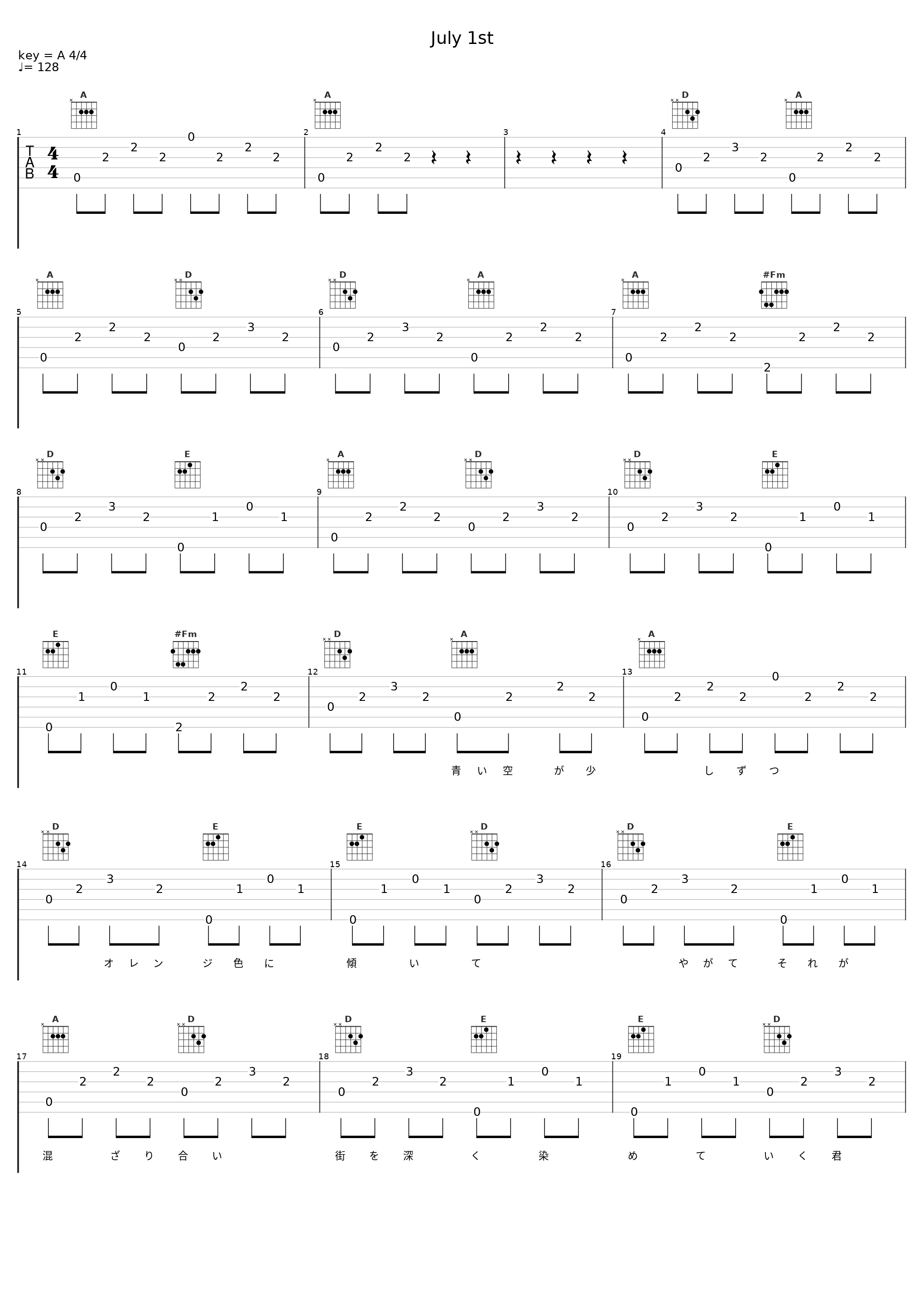 July 1st_滨崎步_1