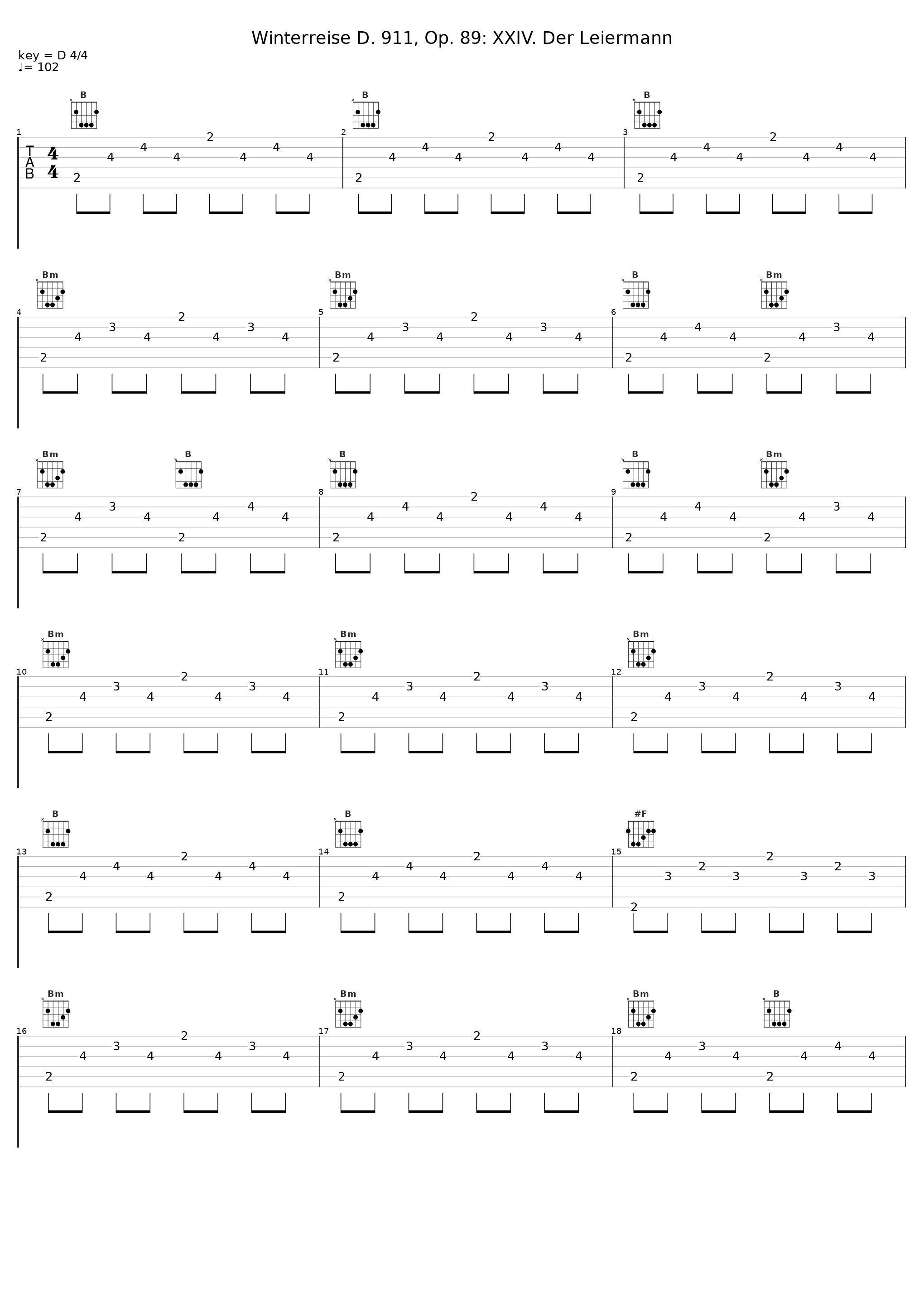 Winterreise D. 911, Op. 89: XXIV. Der Leiermann_Ernst Haefliger,Jörg Ewald Dähler,Franz Schubert_1