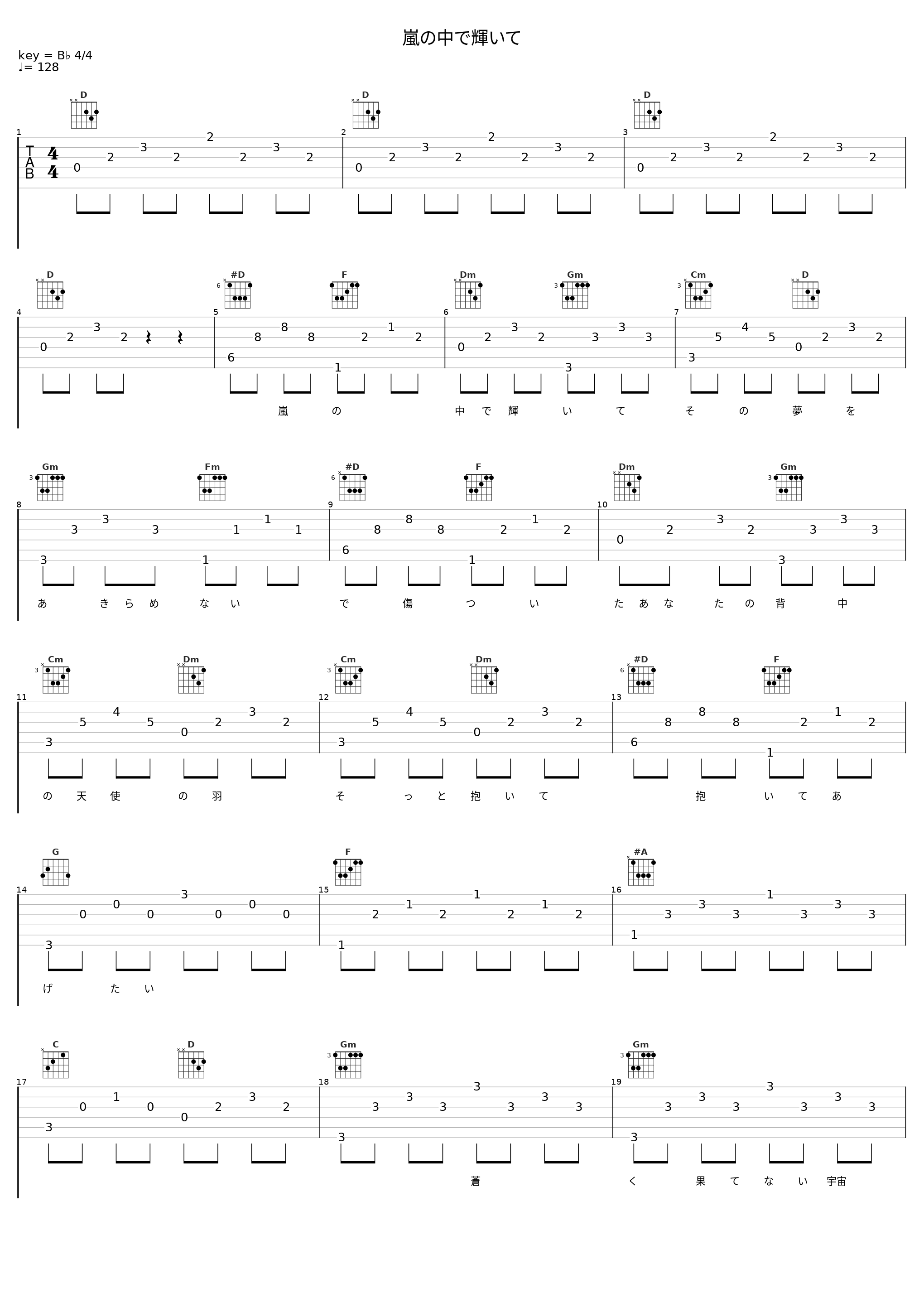 嵐の中で輝いて_米仓千寻_1