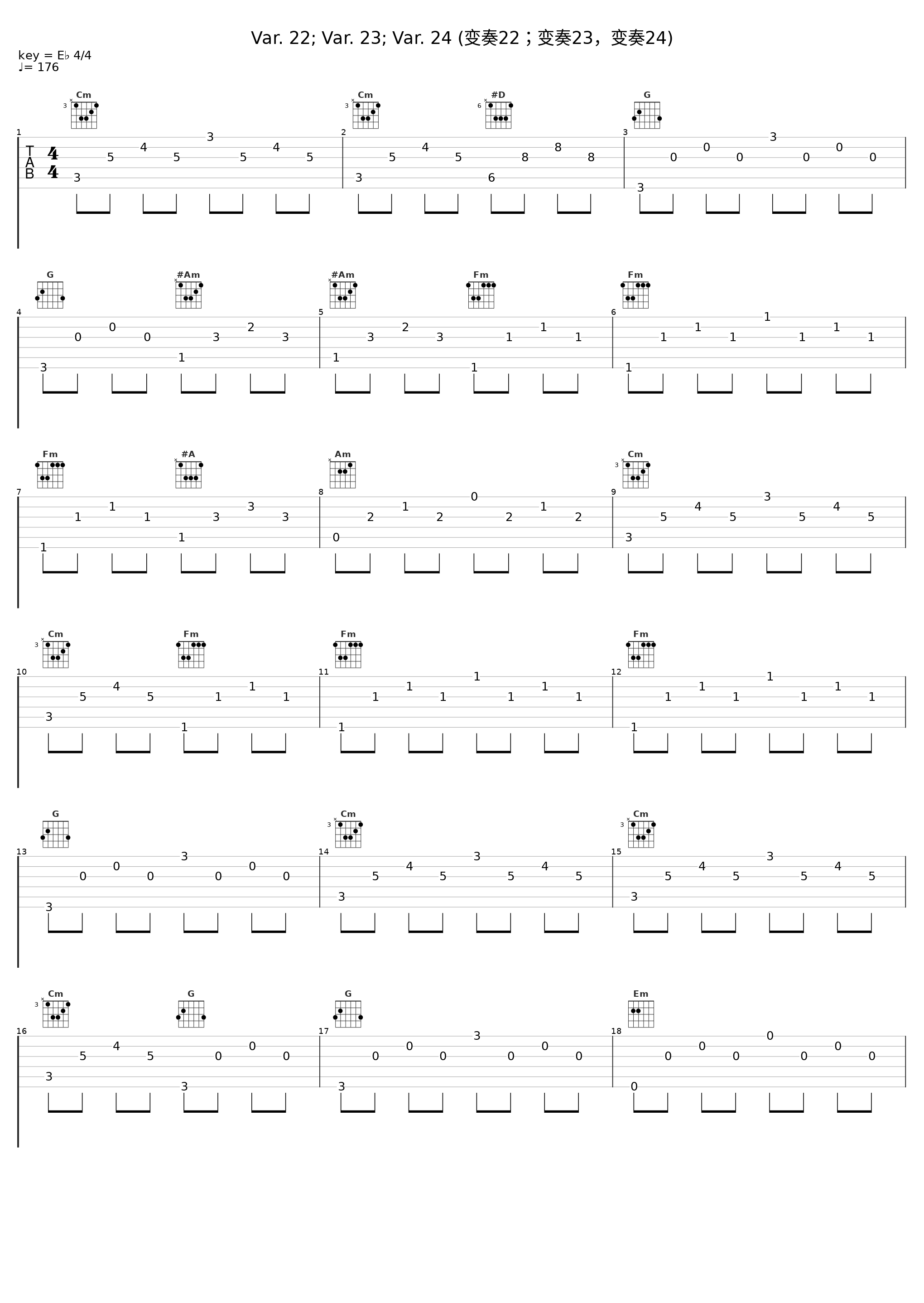 Var. 22; Var. 23; Var. 24 (变奏22；变奏23，变奏24)_Glenn Gould_1