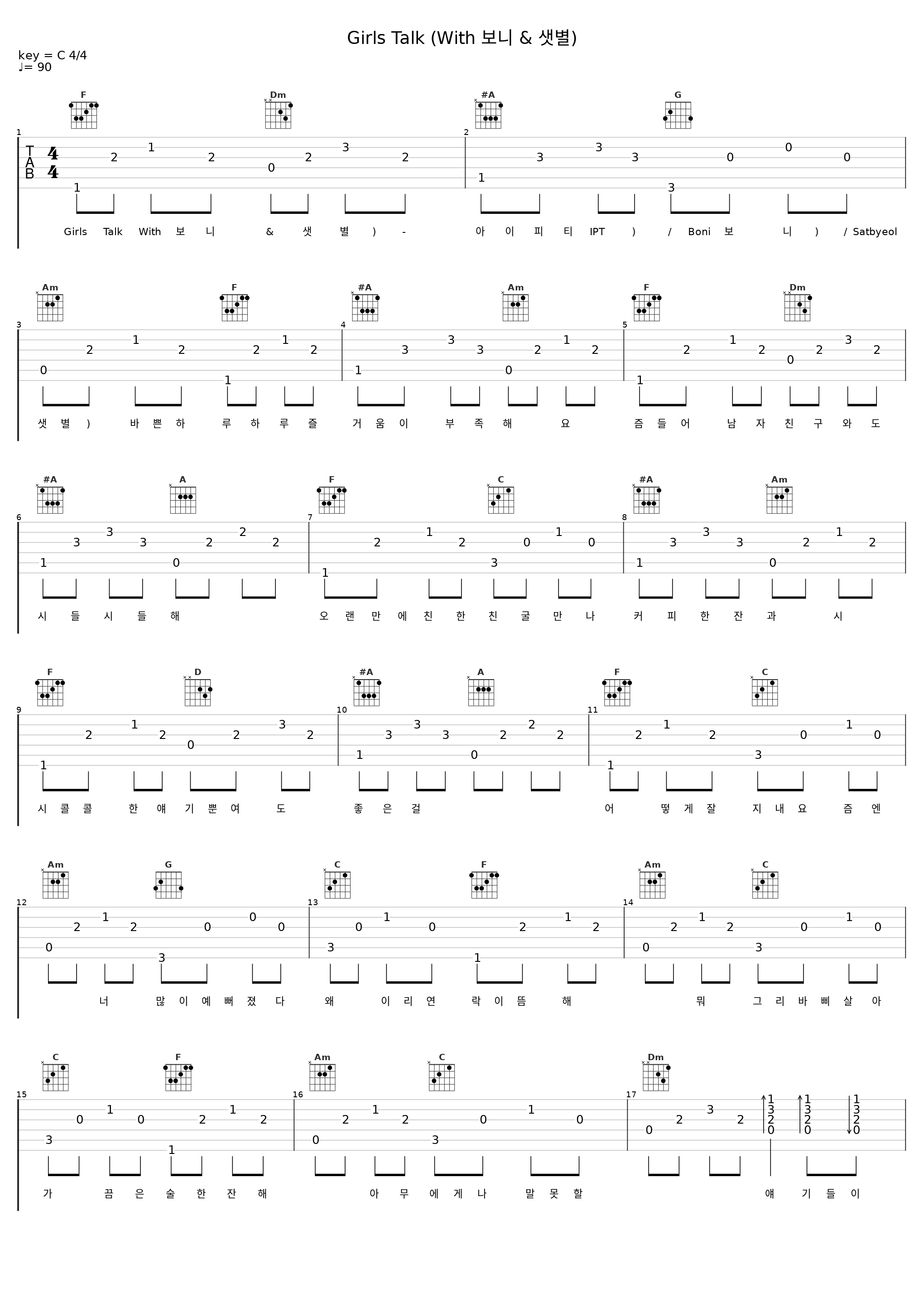 Girls Talk (With 보니 & 샛별)_아이피티,Boni,Satbyeol_1