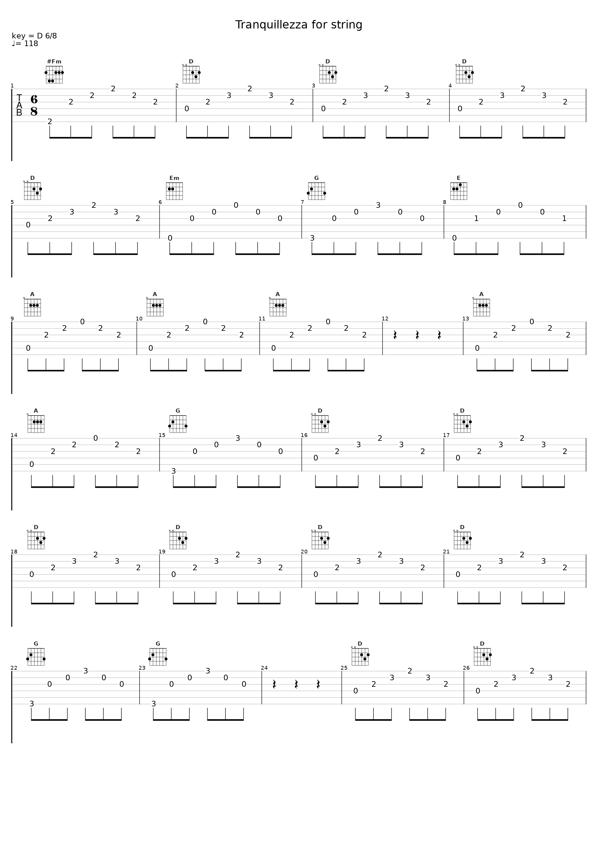 Tranquillezza for string_平野義久_1