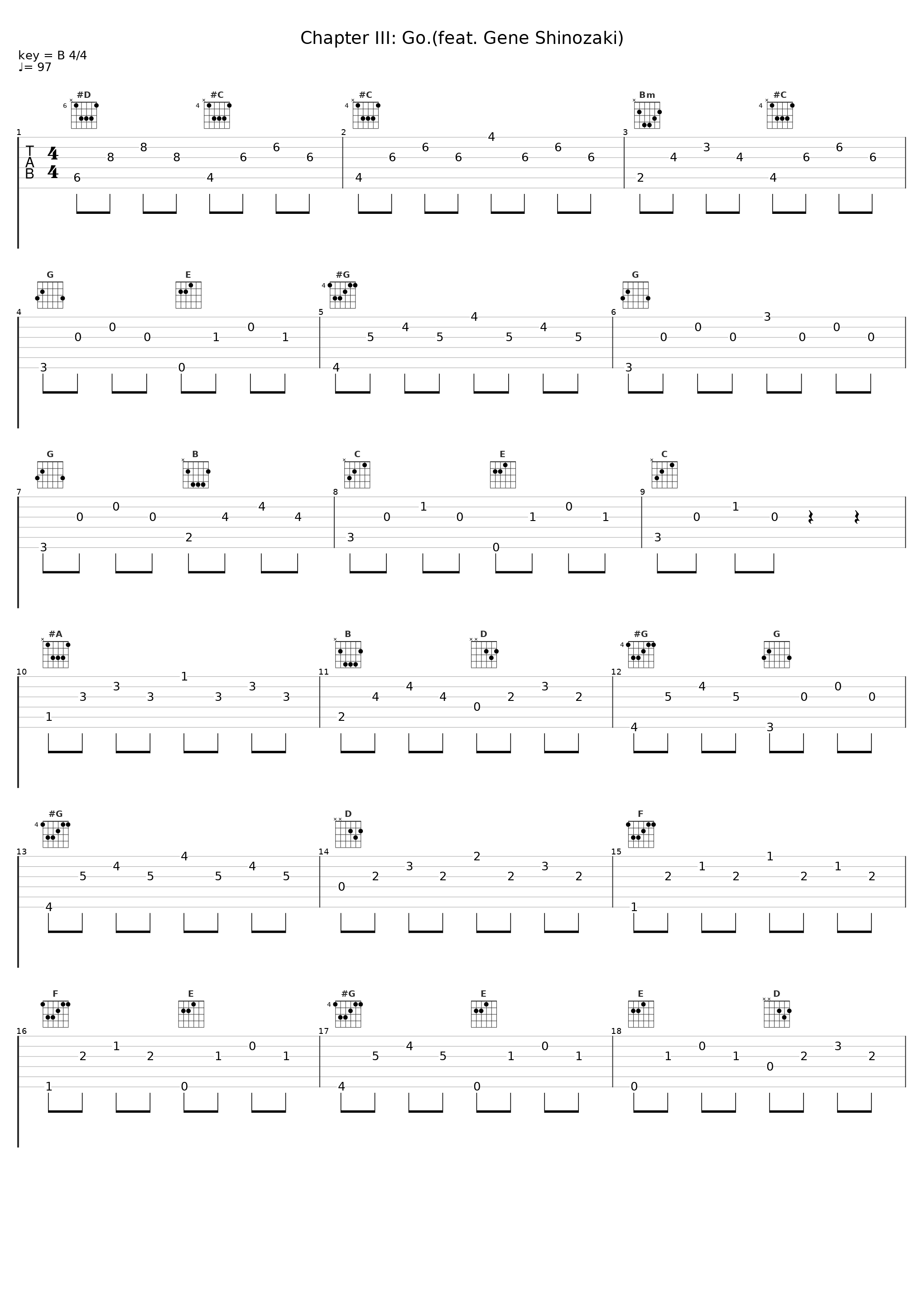 Chapter III: Go.(feat. Gene Shinozaki)_Mike Bond,Gene Shinozaki_1