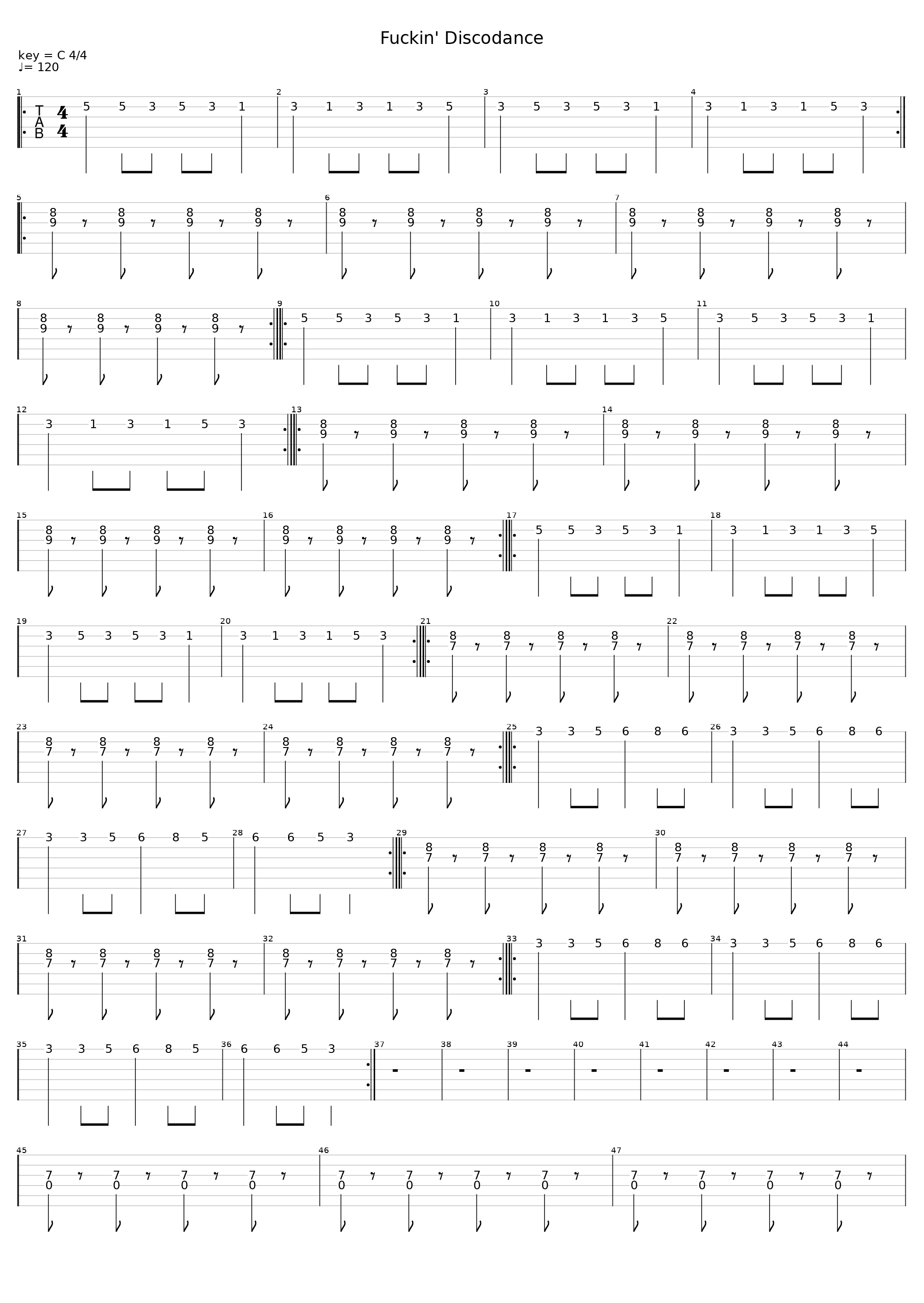 Fuckin' Discodance_Mr. Bridge_1