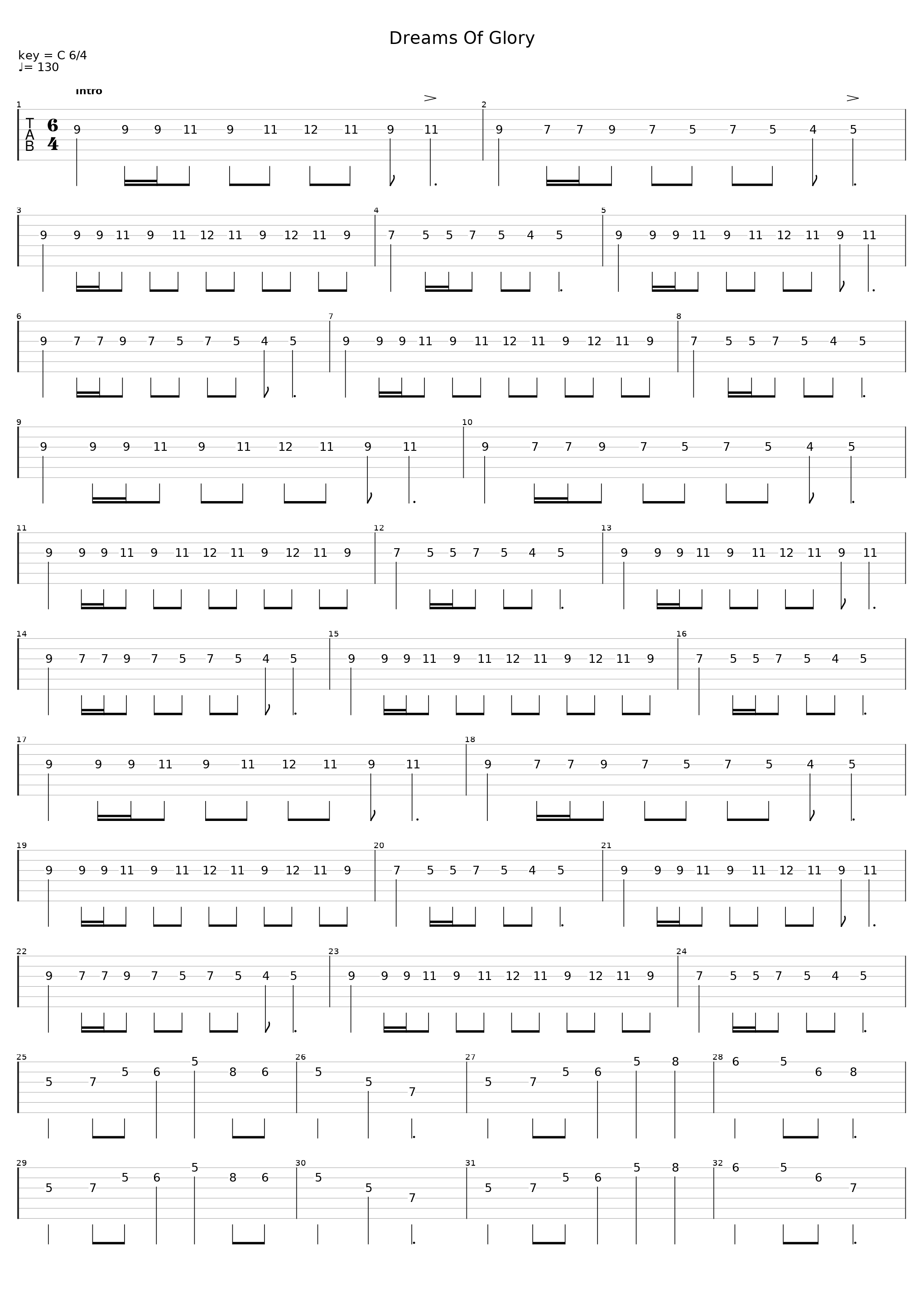 Dreams Of Glory_Mr. Bridge_1