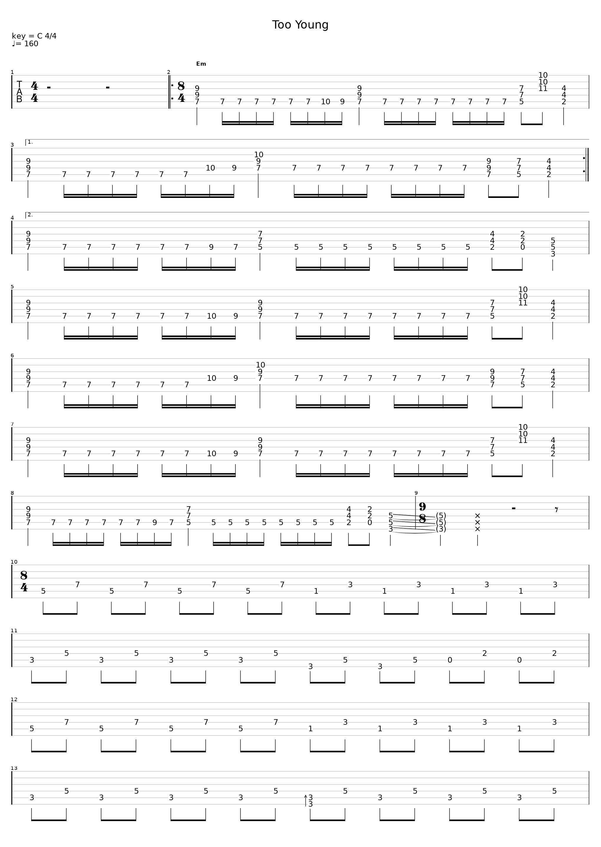 Too Young_Mr. Bridge_1