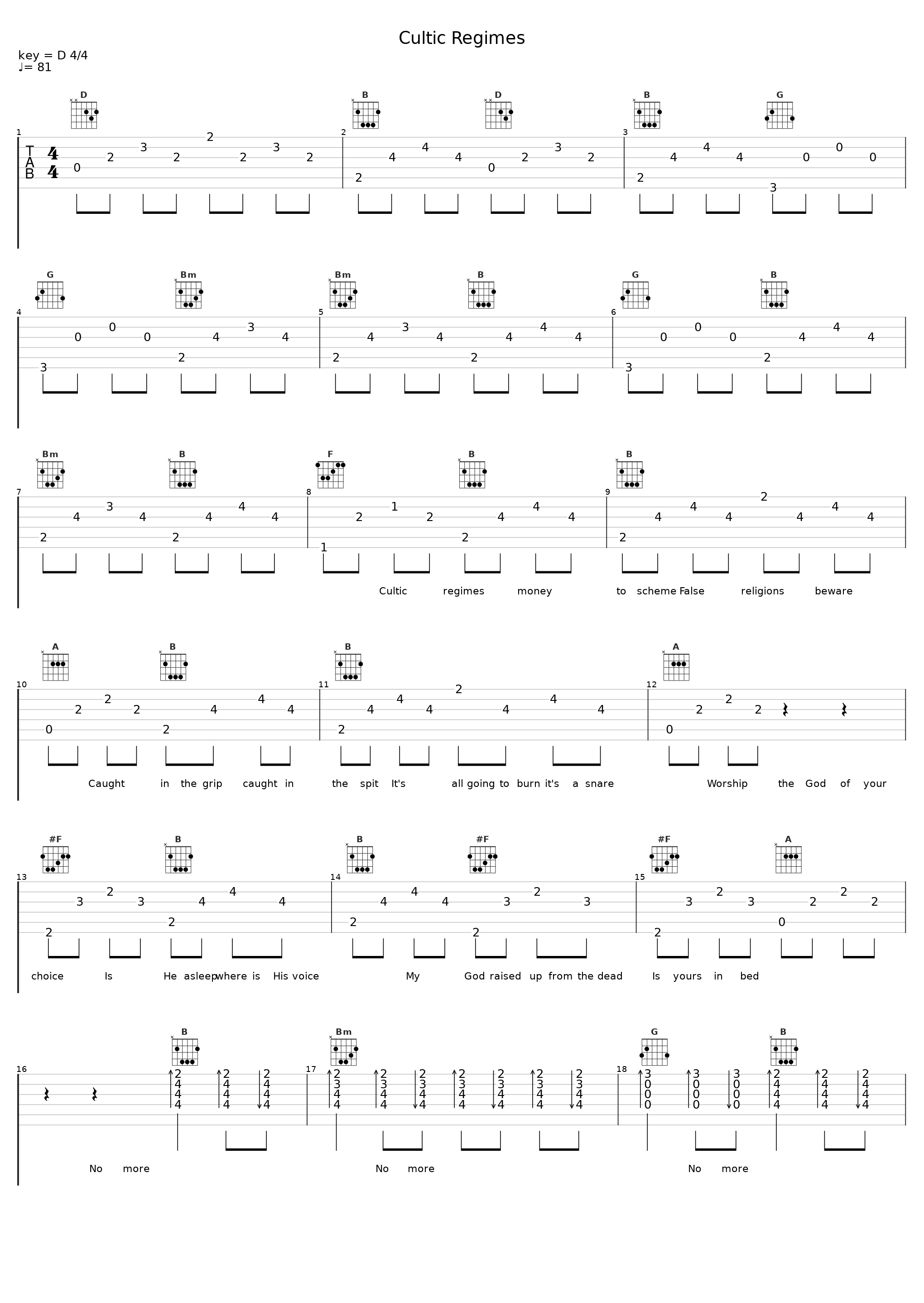 Cultic Regimes_Barren Cross_1