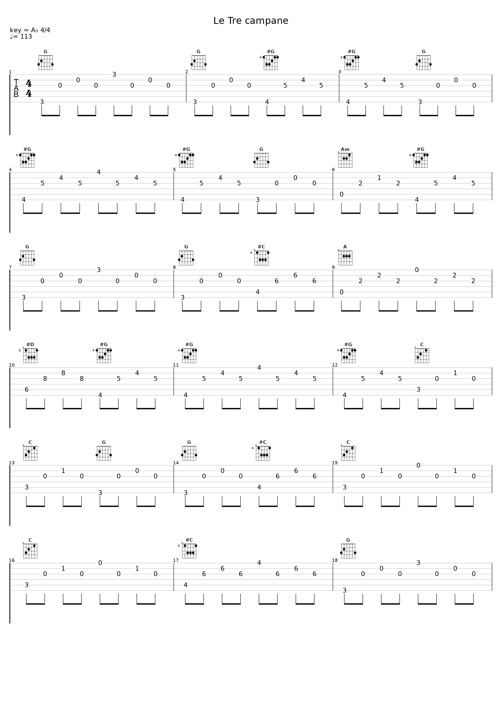 Le Tre campane_Les Compagnons De La Chanson_1