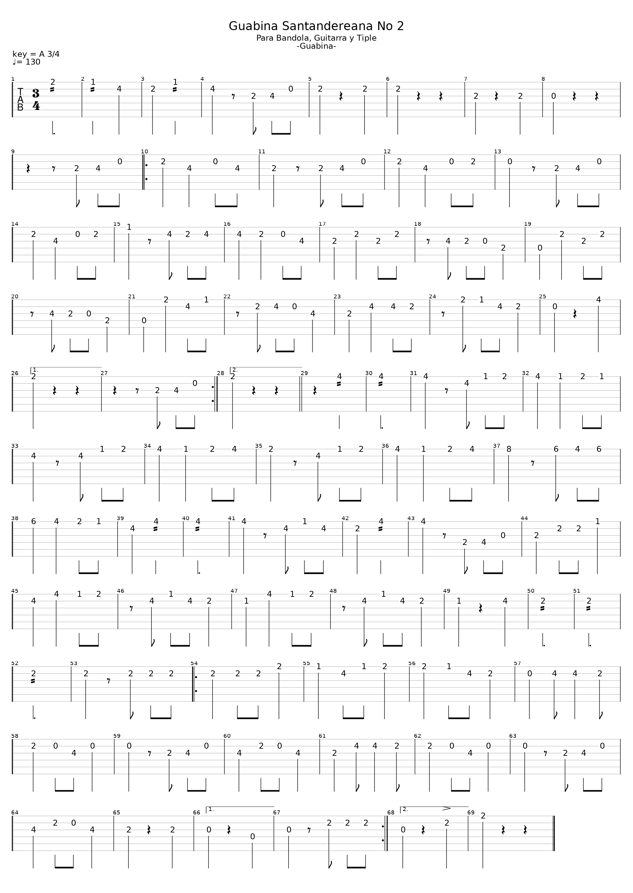 Guabina Santandereana_Popular Colombia_1