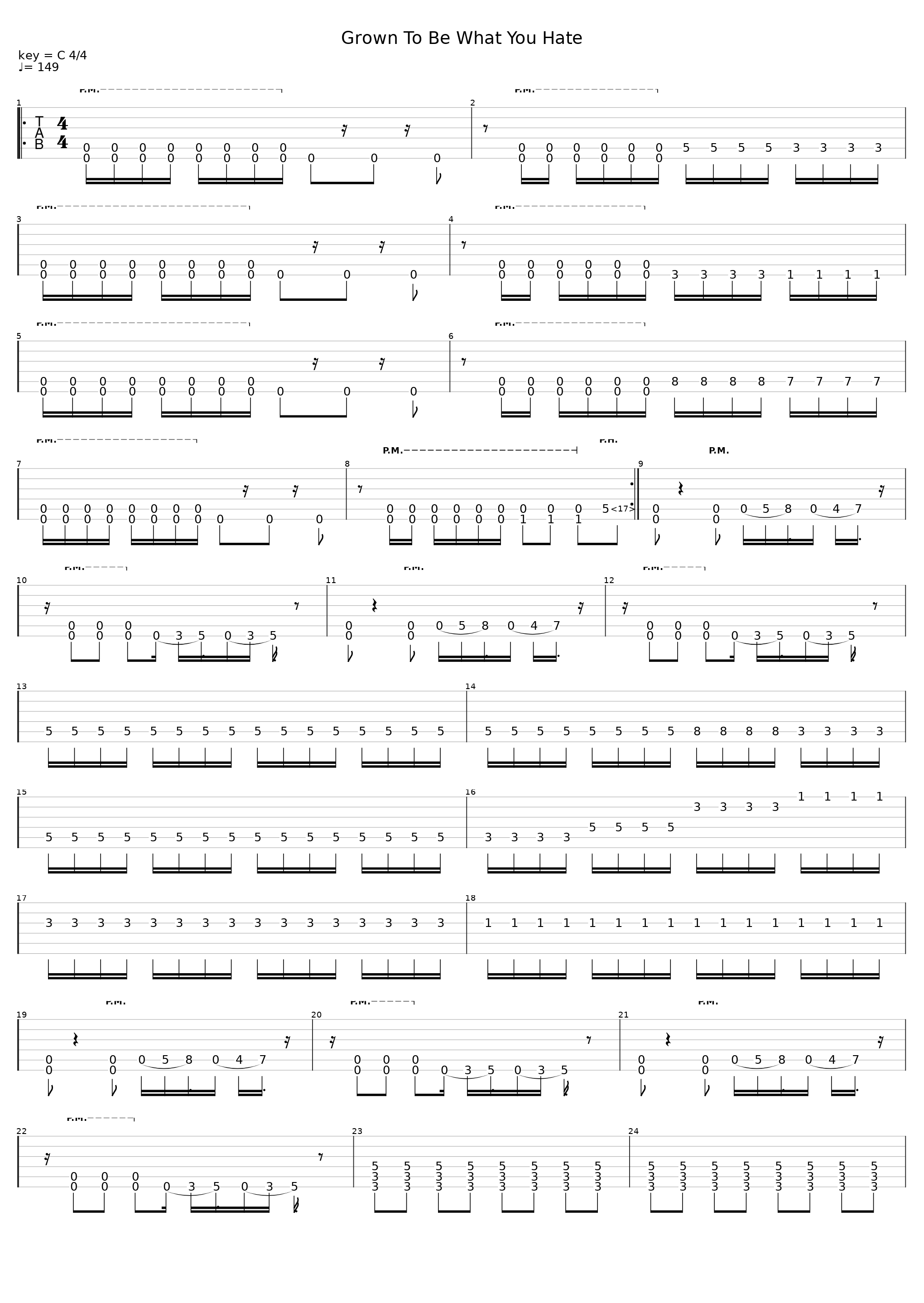 Grown To Be What You Hate_Ronald Mcfondals And The Penetraters_1