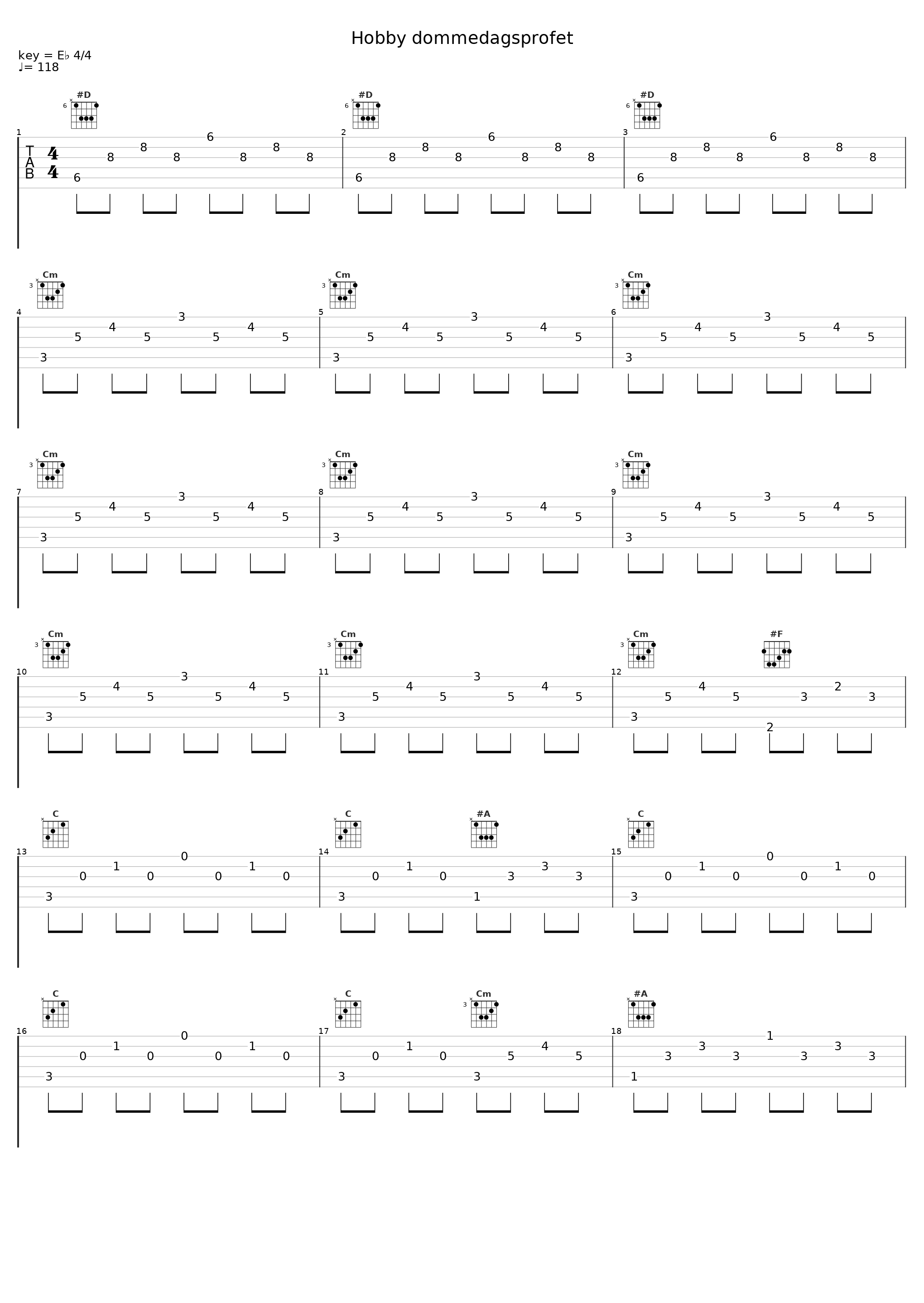 Hobby dommedagsprofet_Black Debbath_1