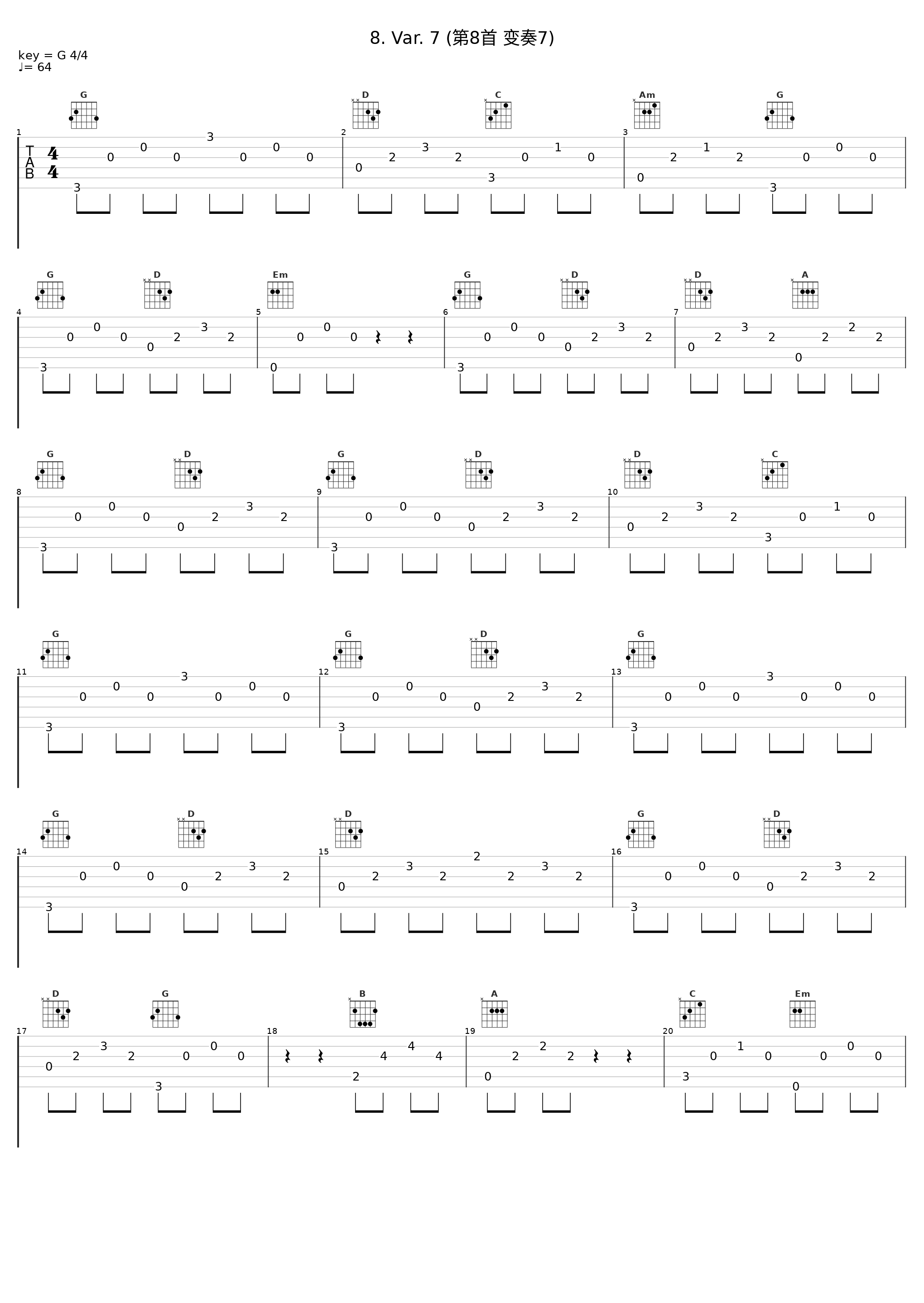 8. Var. 7 (第8首 变奏7)_Angela Hewitt_1