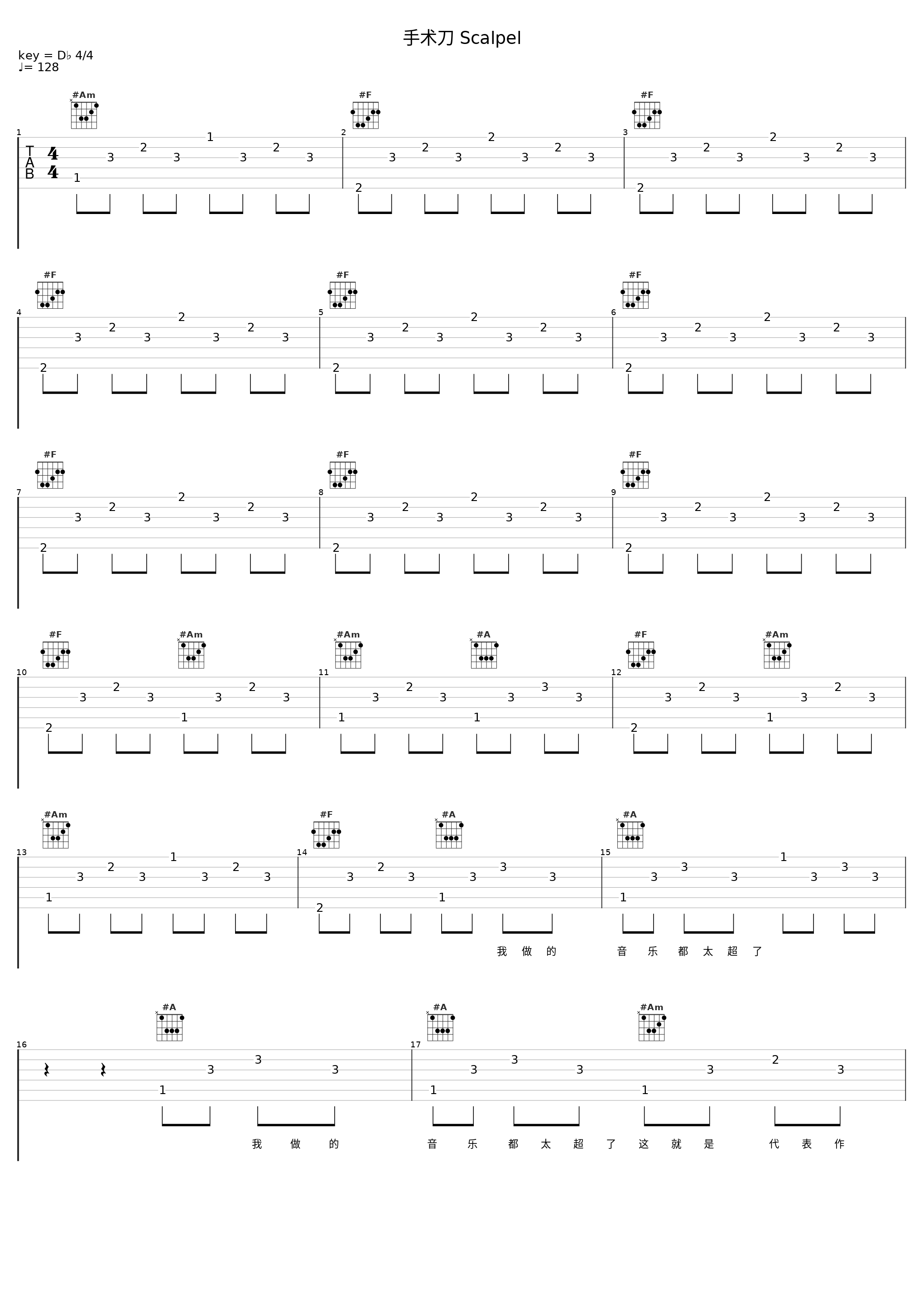 手术刀 Scalpel_Melo_1