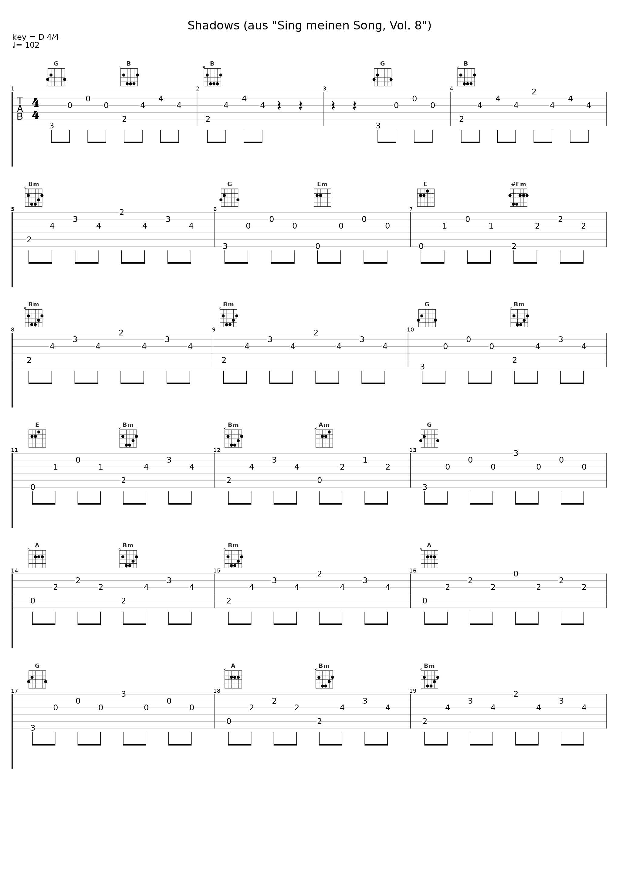 Shadows (aus "Sing meinen Song, Vol. 8")_DJ Bobo_1