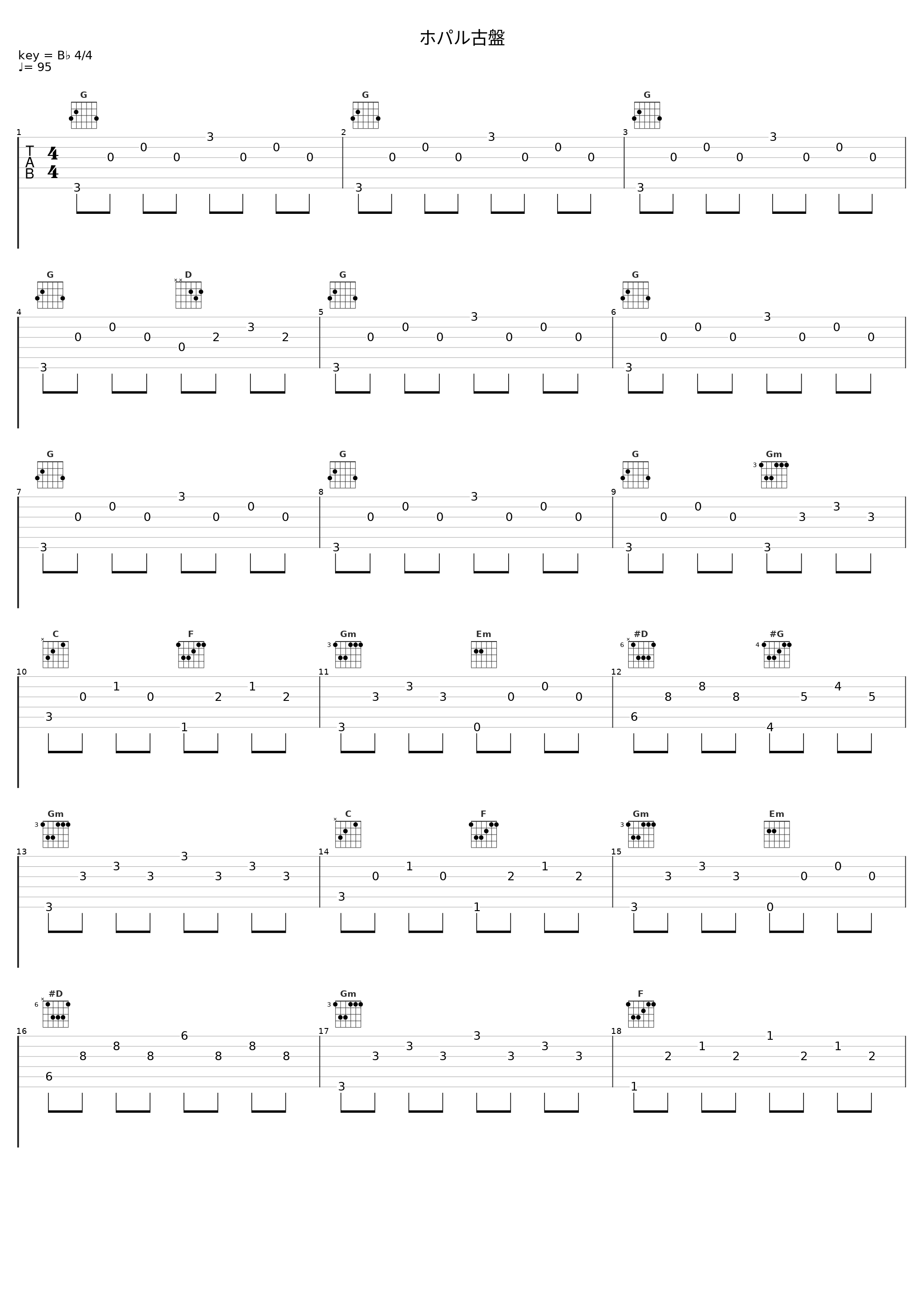 ホパル古盤_祖堅正慶_1