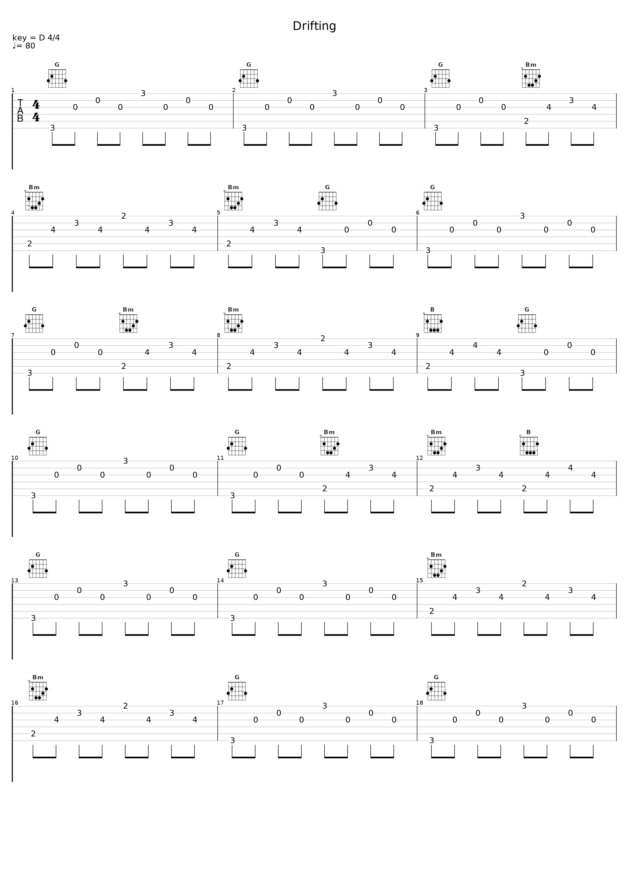 Drifting_TWO LANES_1