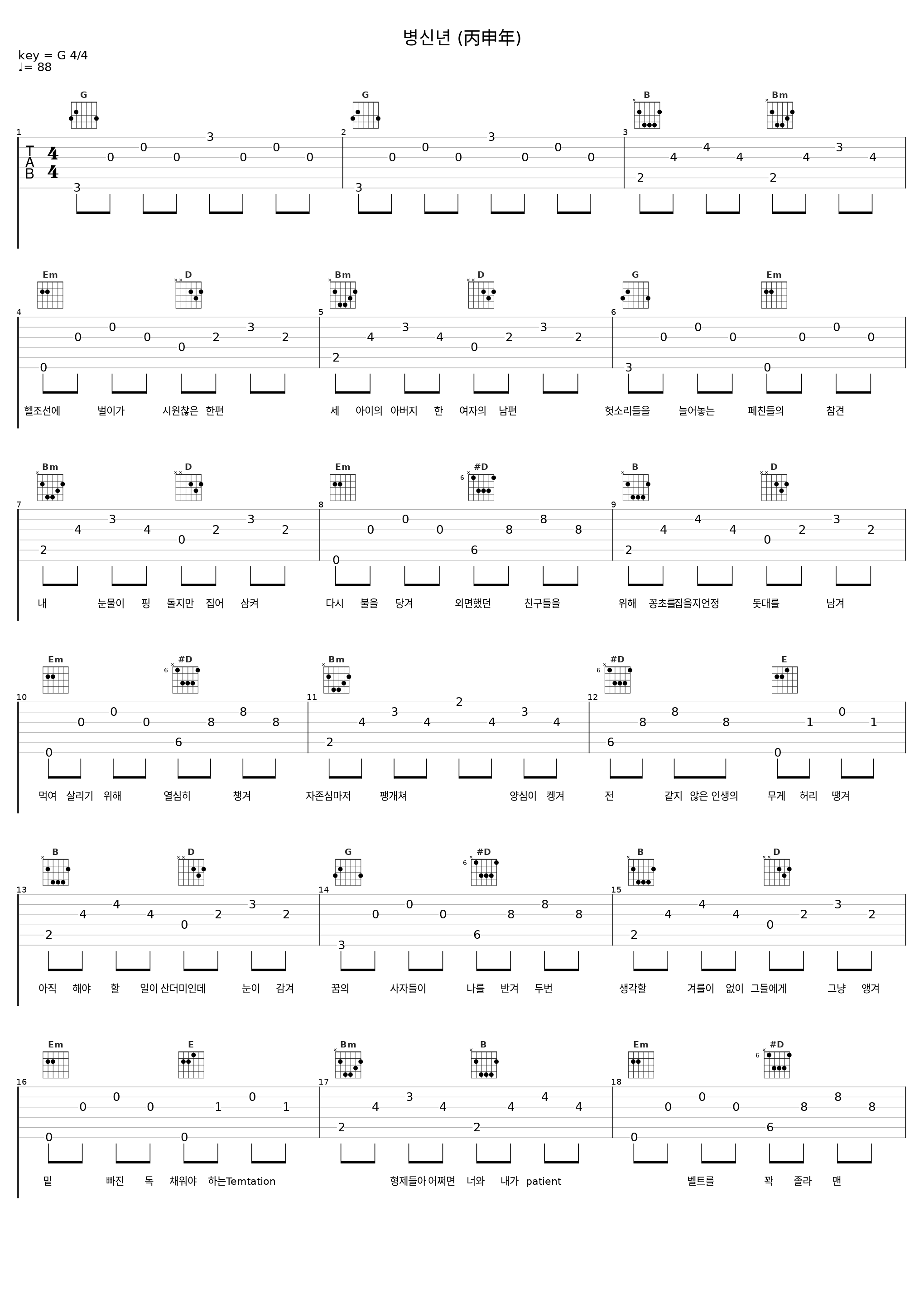 병신년 (丙申年)_YDG_1