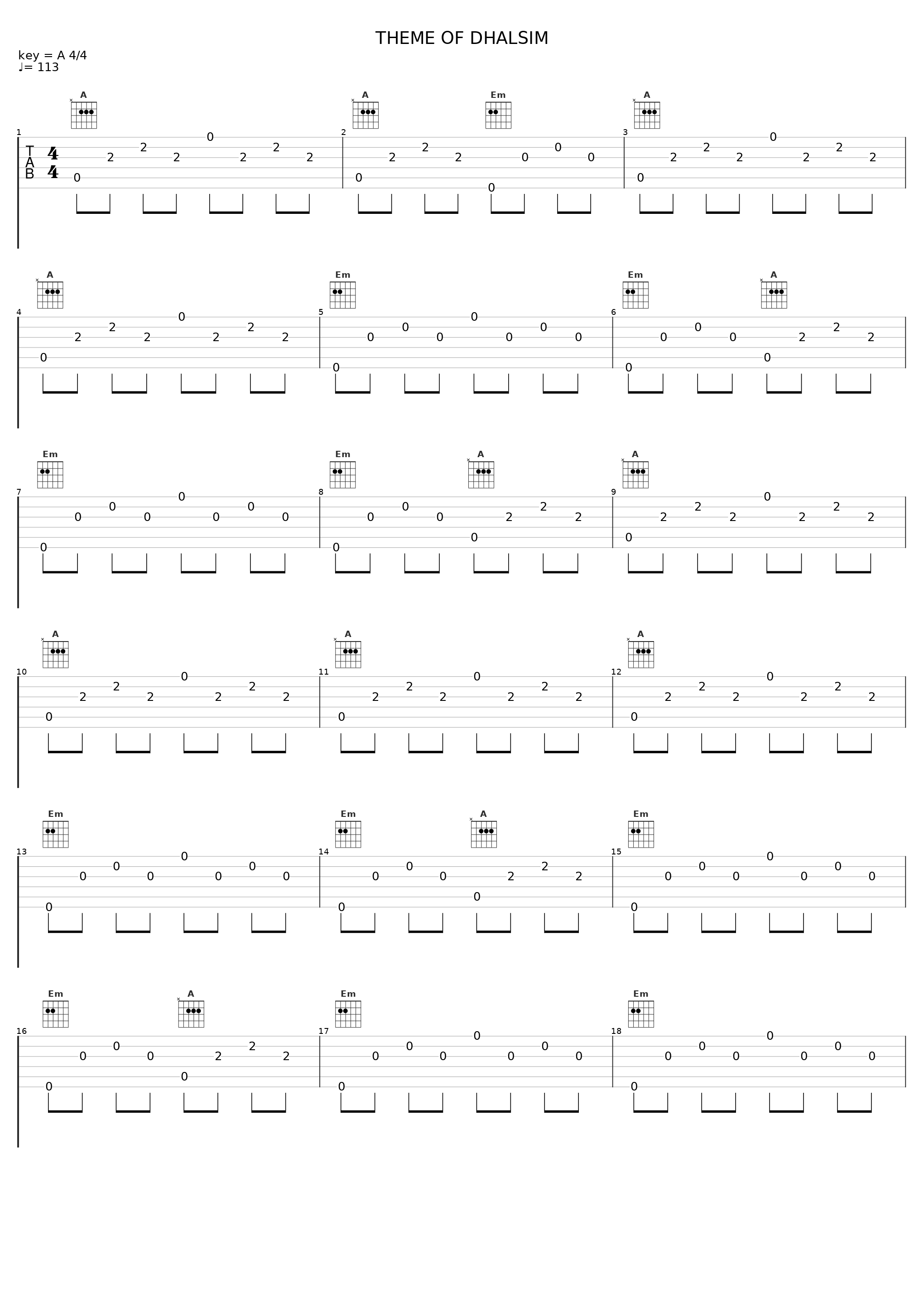 THEME OF DHALSIM_下村阳子_1