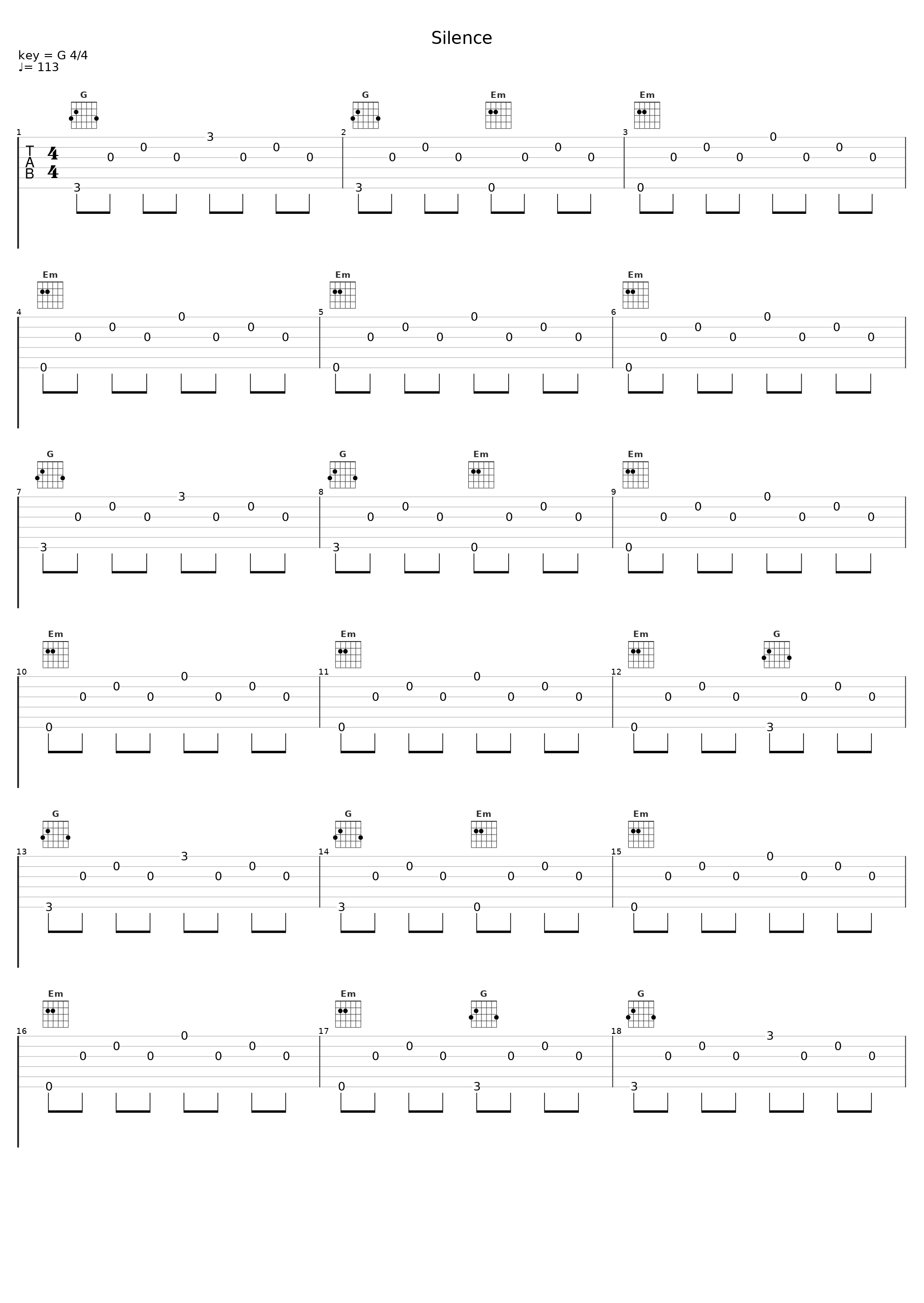 Silence_TWO LANES_1