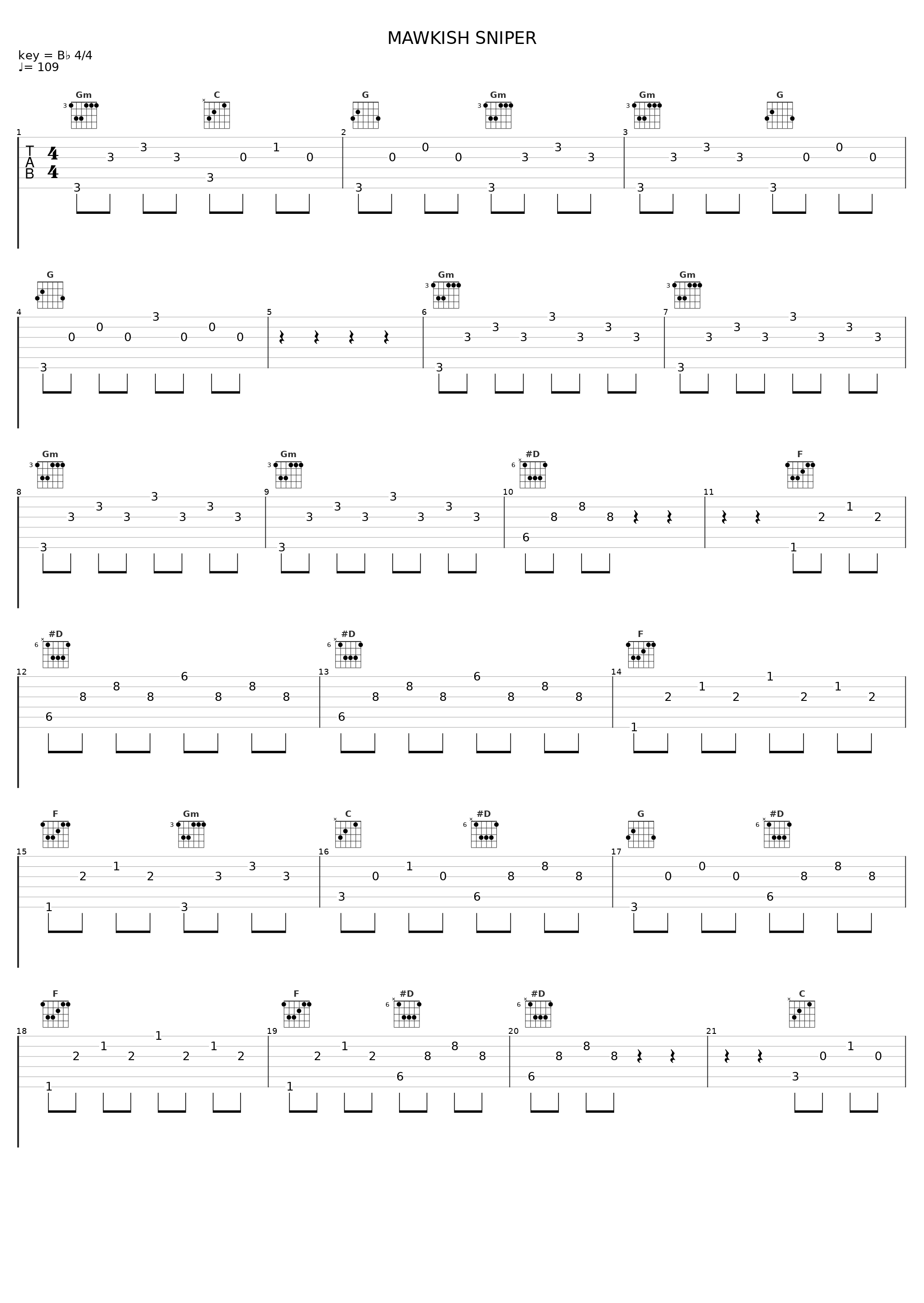 MAWKISH SNIPER_言和_1