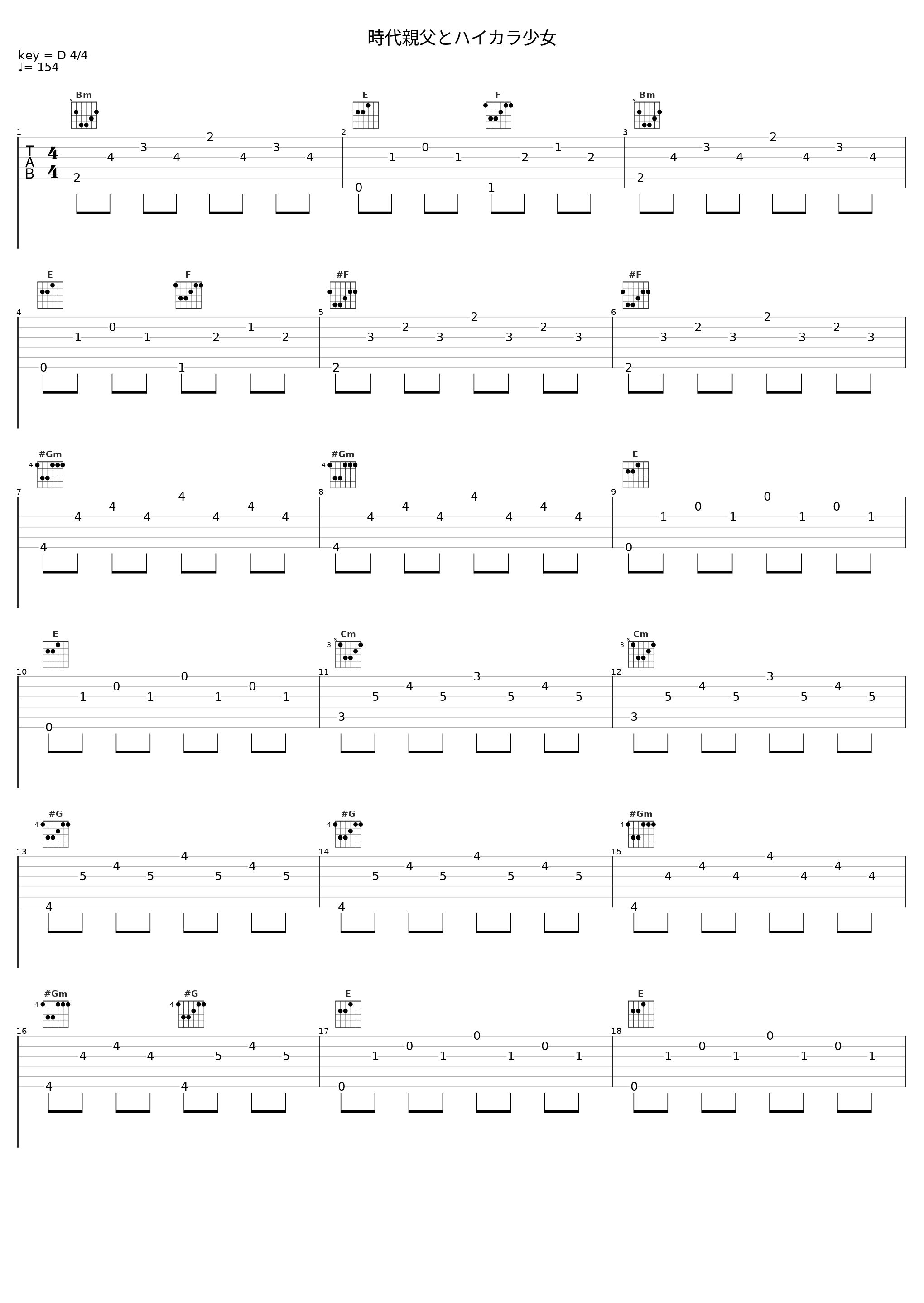 時代親父とハイカラ少女_TAMUSIC_1