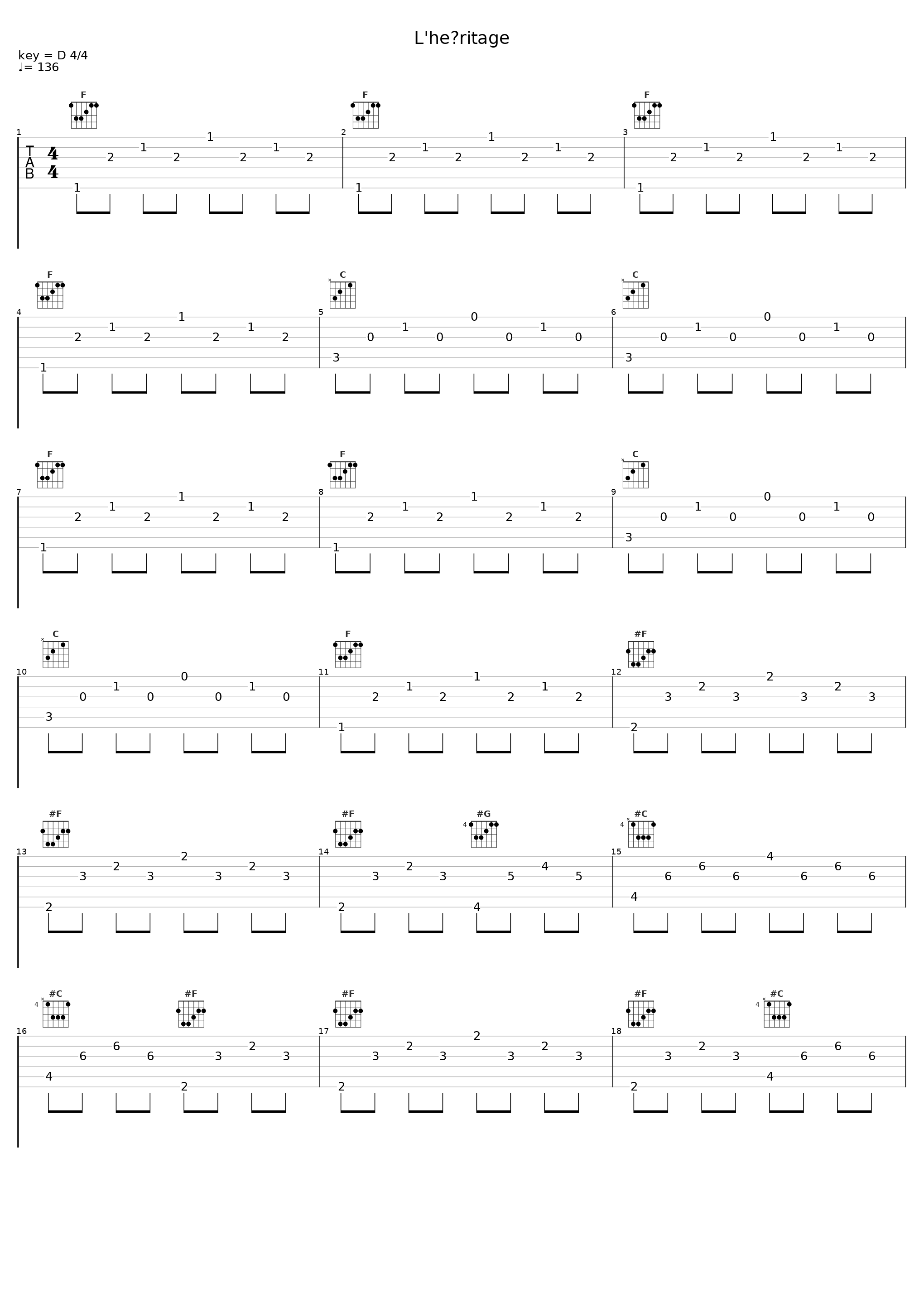 L'héritage_Felix Leclerc_1