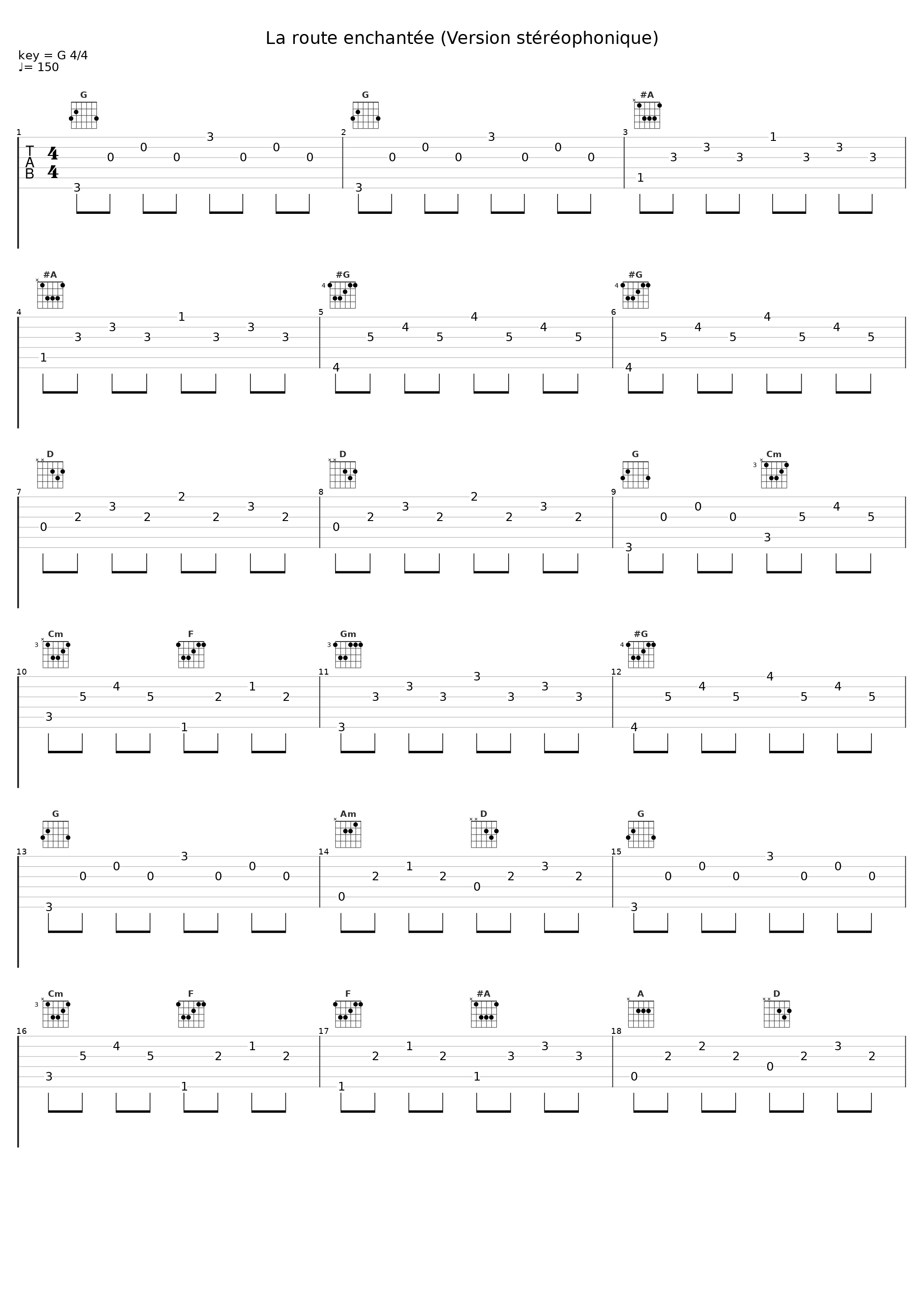 La route enchantée (Version stéréophonique)_Charles Trenet_1