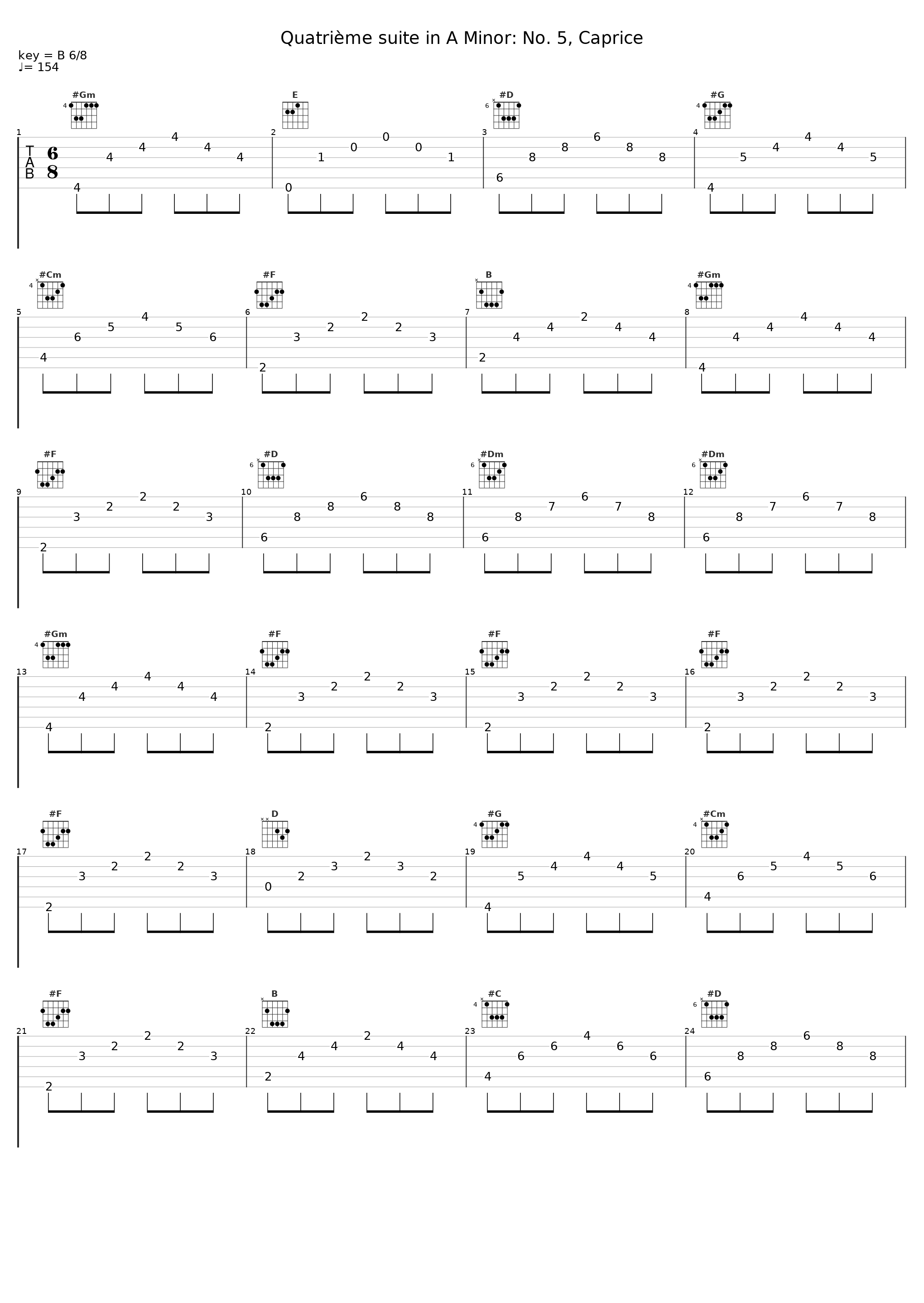 Quatrième suite in A Minor: No. 5, Caprice_Francois Joubert-Caillet,L'Achéron,Marin Marais_1