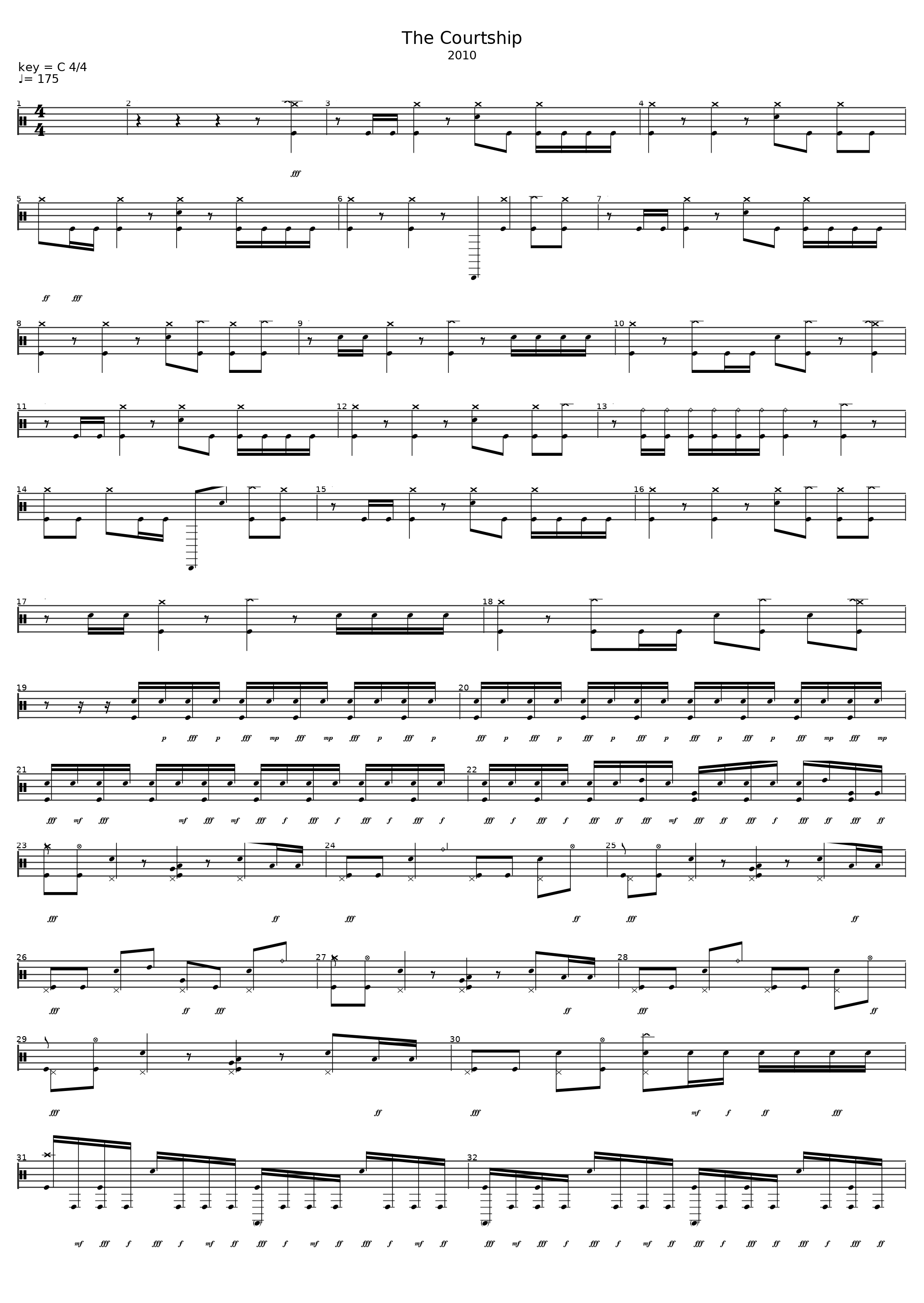 The Courtship_Avenues And Silhouettes_1