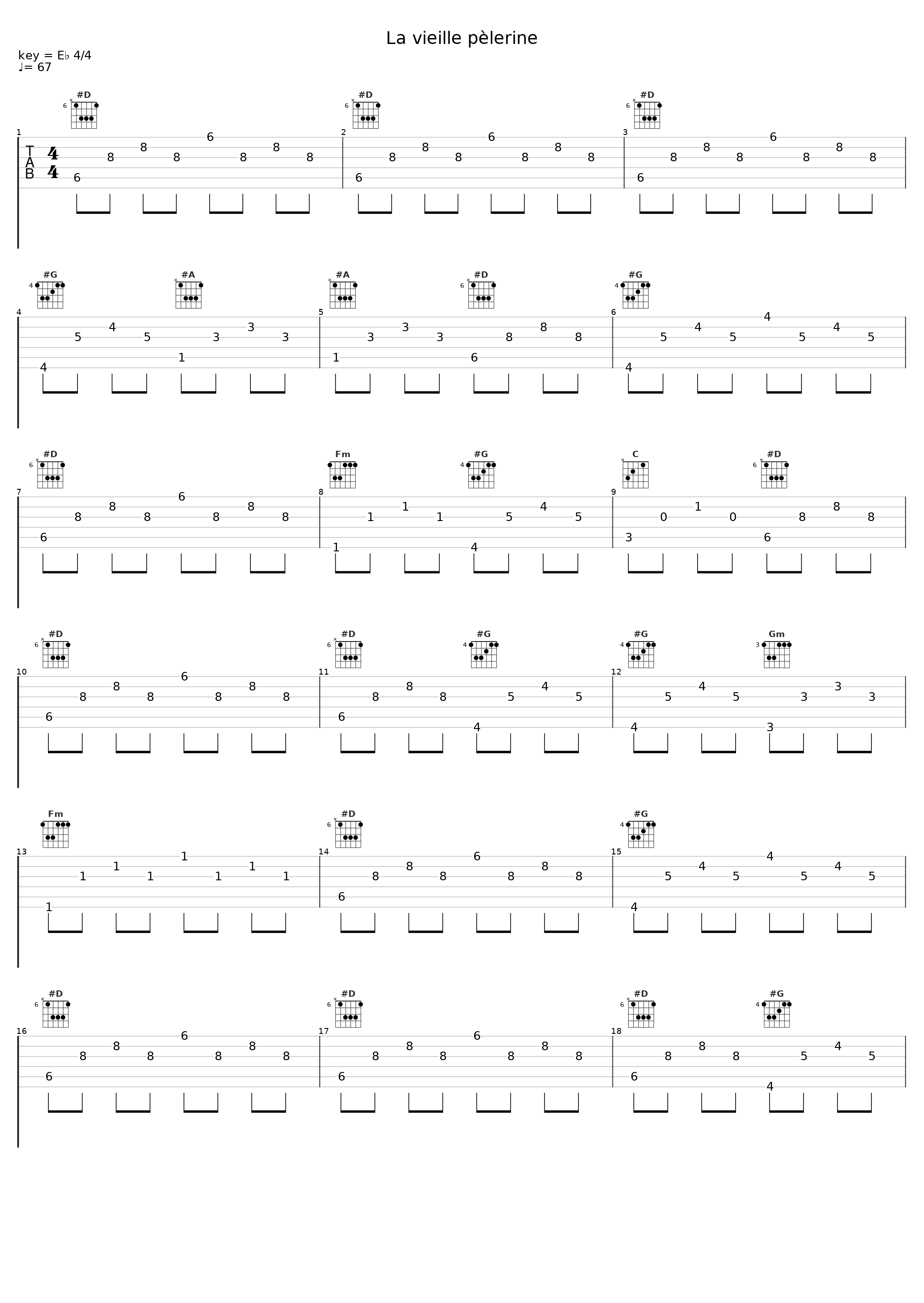 La vieille pèlerine_Léo Ferré_1