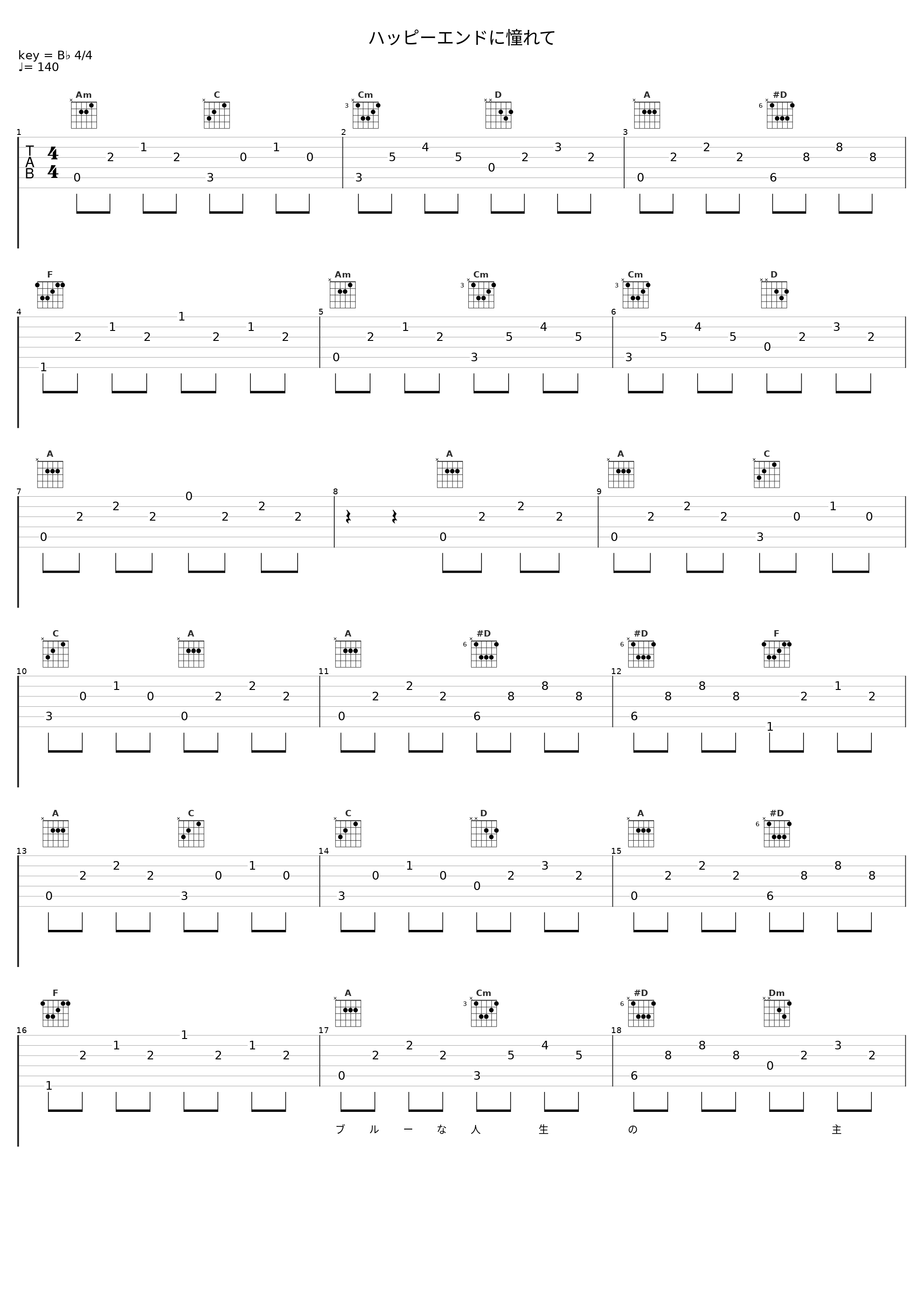 ハッピーエンドに憧れて_THE BACK HORN_1