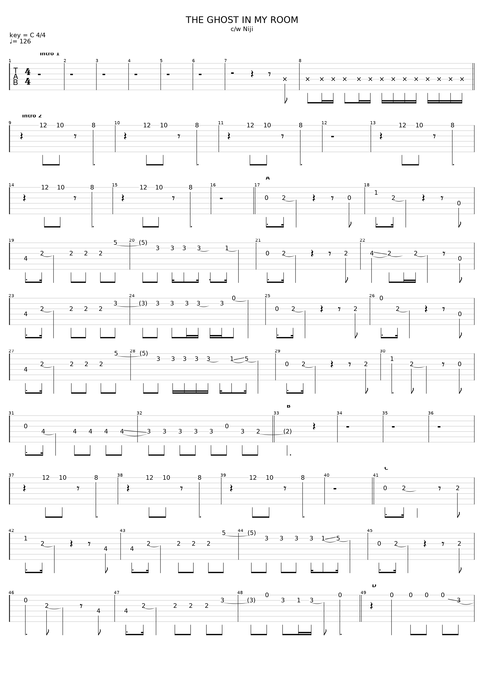 The Ghost In My Room_L'Arc~en~Ciel_1